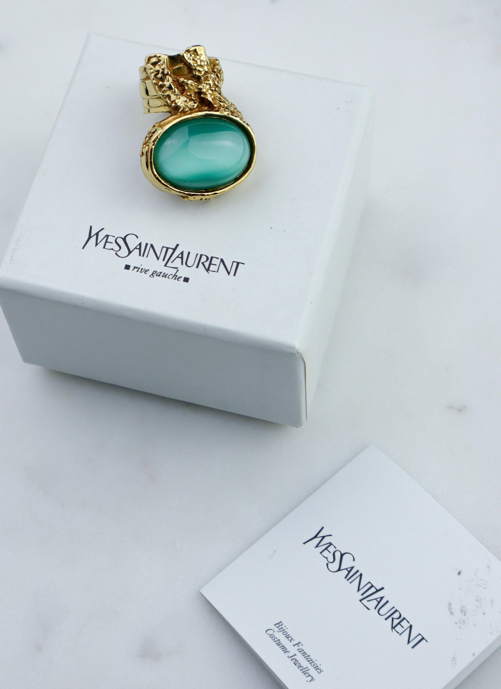 Yves Saint Laurent - pierścionek Arty Ring