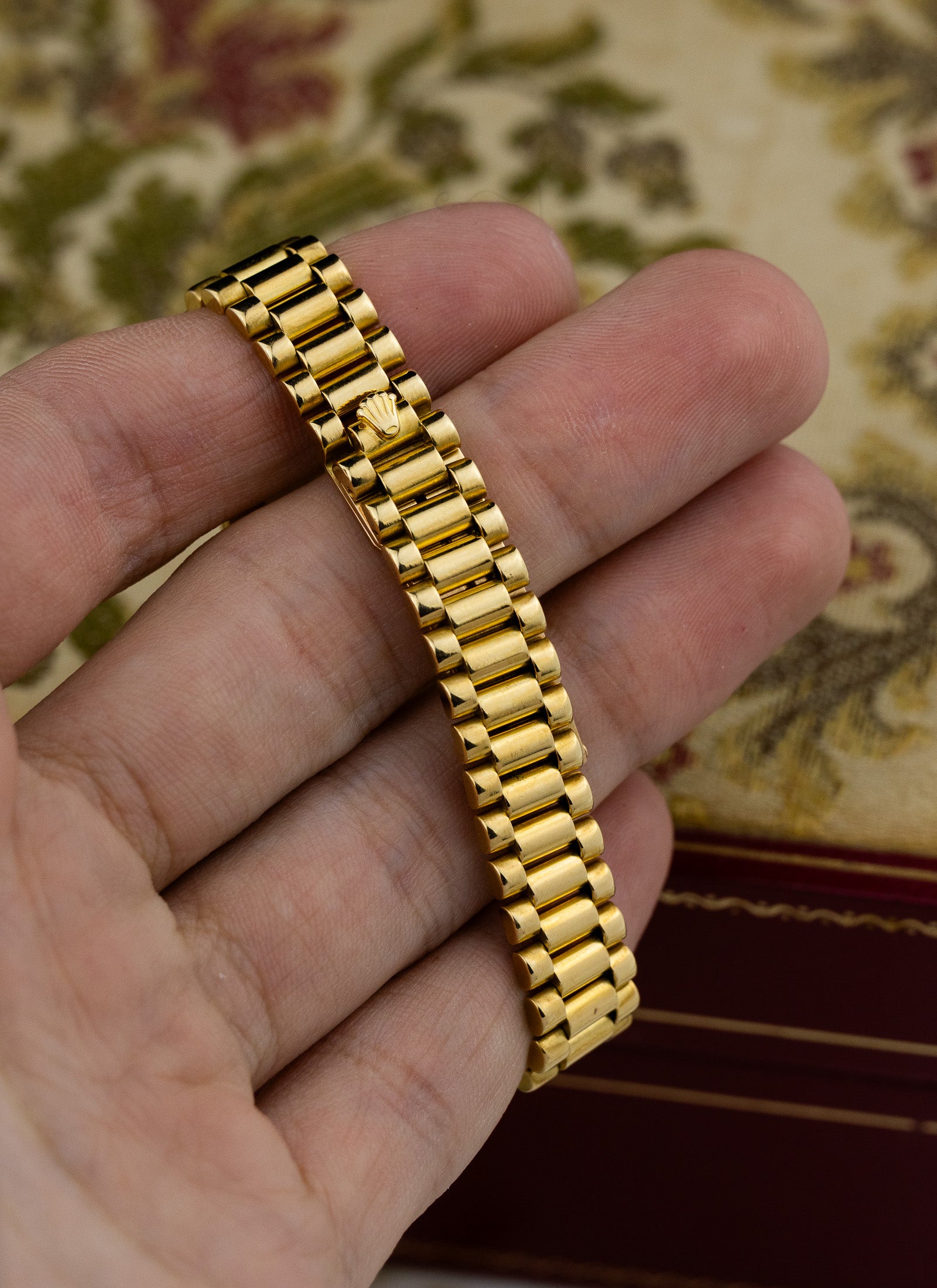 1987 18K Lady Rolex Datejust Diamonds Anniversary Dial 69178 Box