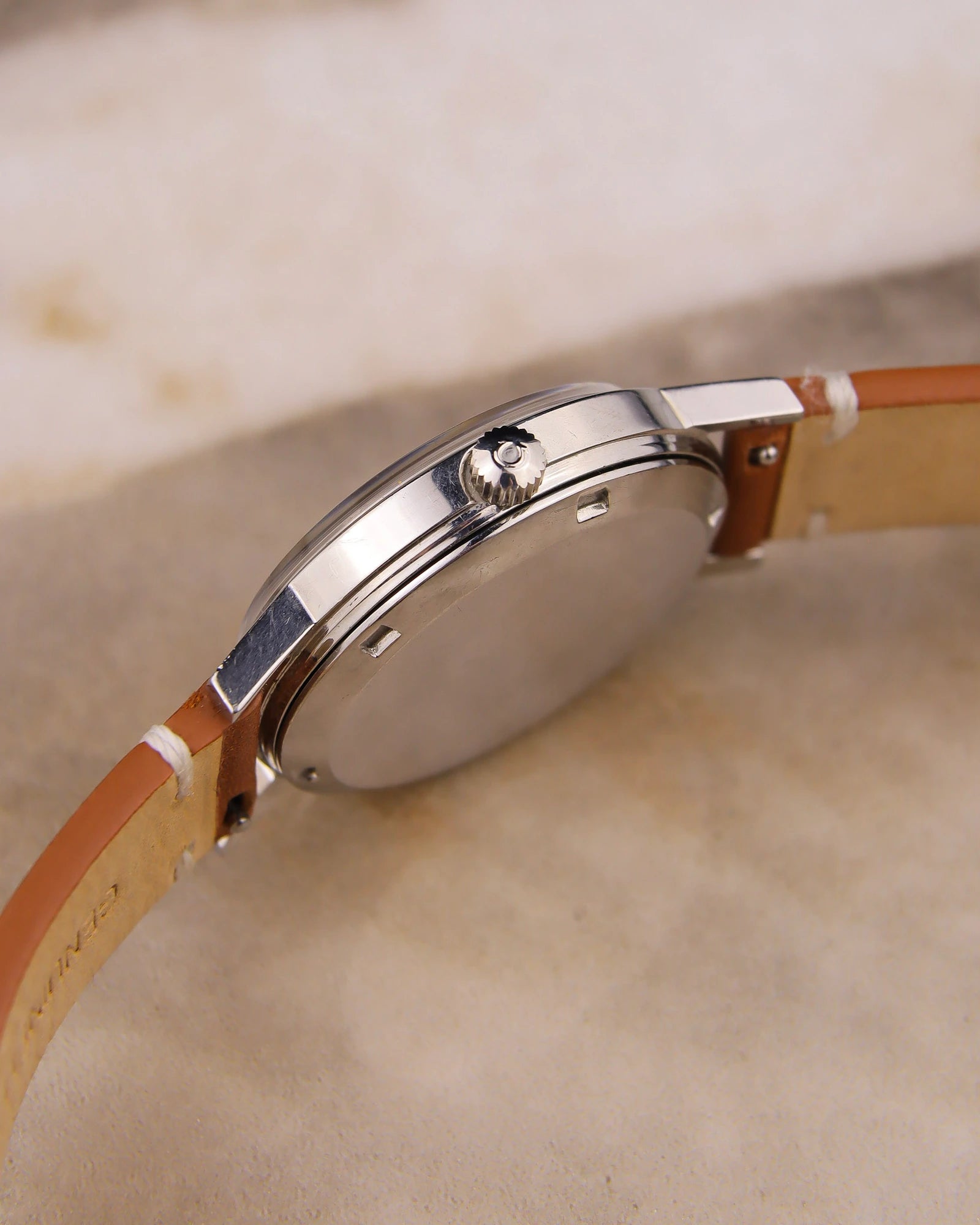 1970s Omega Geneve Blue Dial 166.0163 cal. 1012
