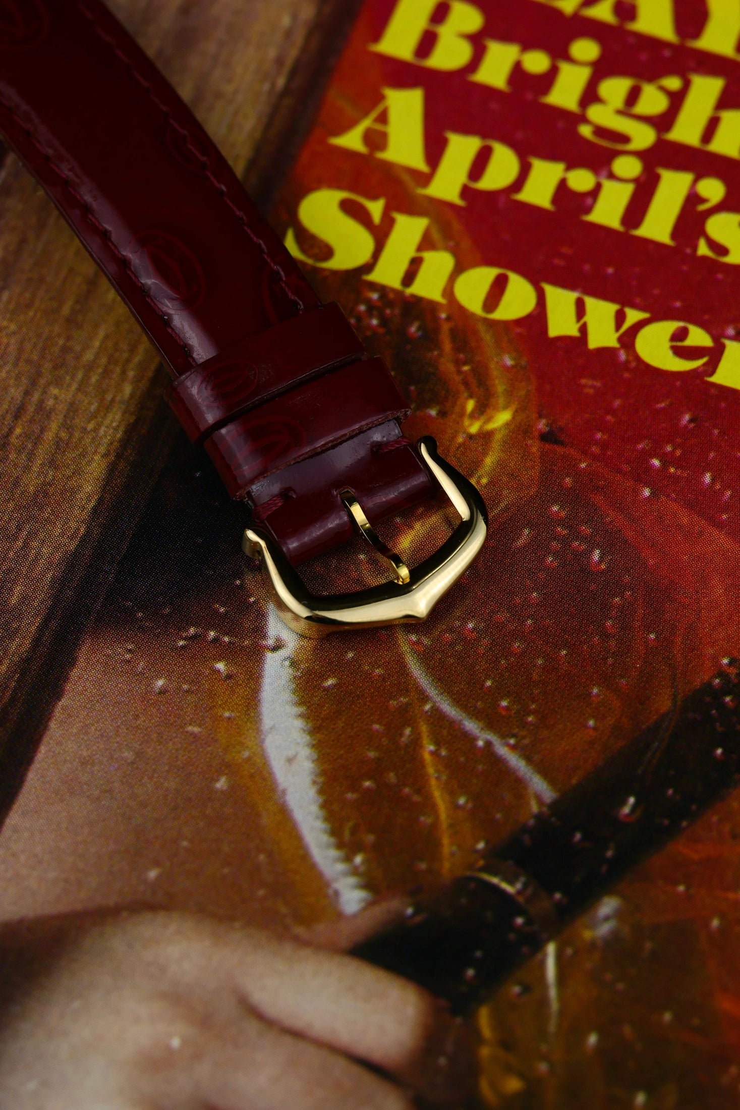 1990s Cartier Tank Must Burgundy Dial 3 66001