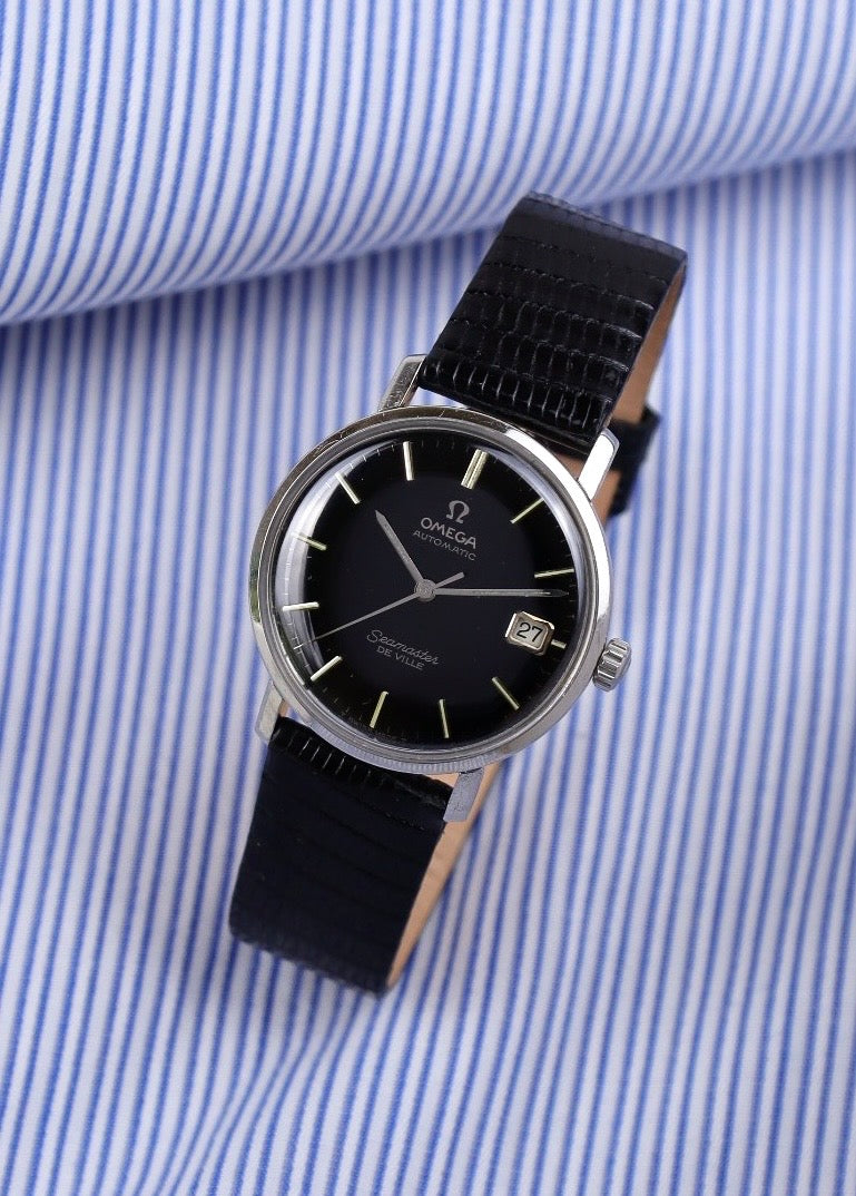 1965 Omega Seamaster De Ville 166.020 cal. 562 Black Dial