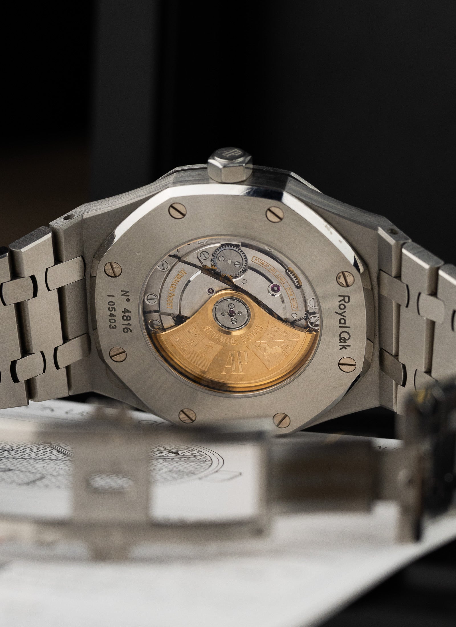 2015 Audemars Piguet Royal Oak 15400ST Box & Extract