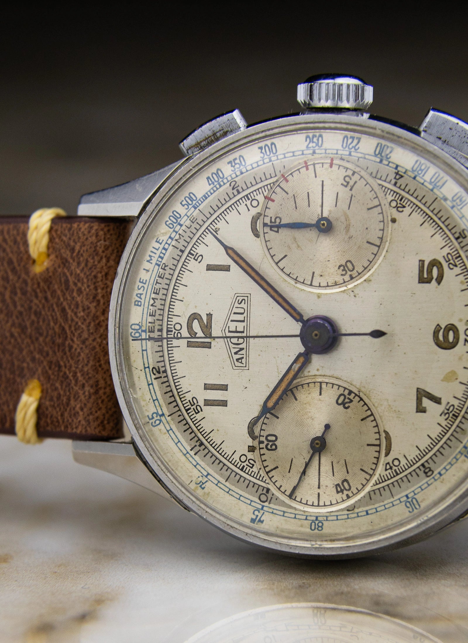 1940s Angelus Two Register Chronograph