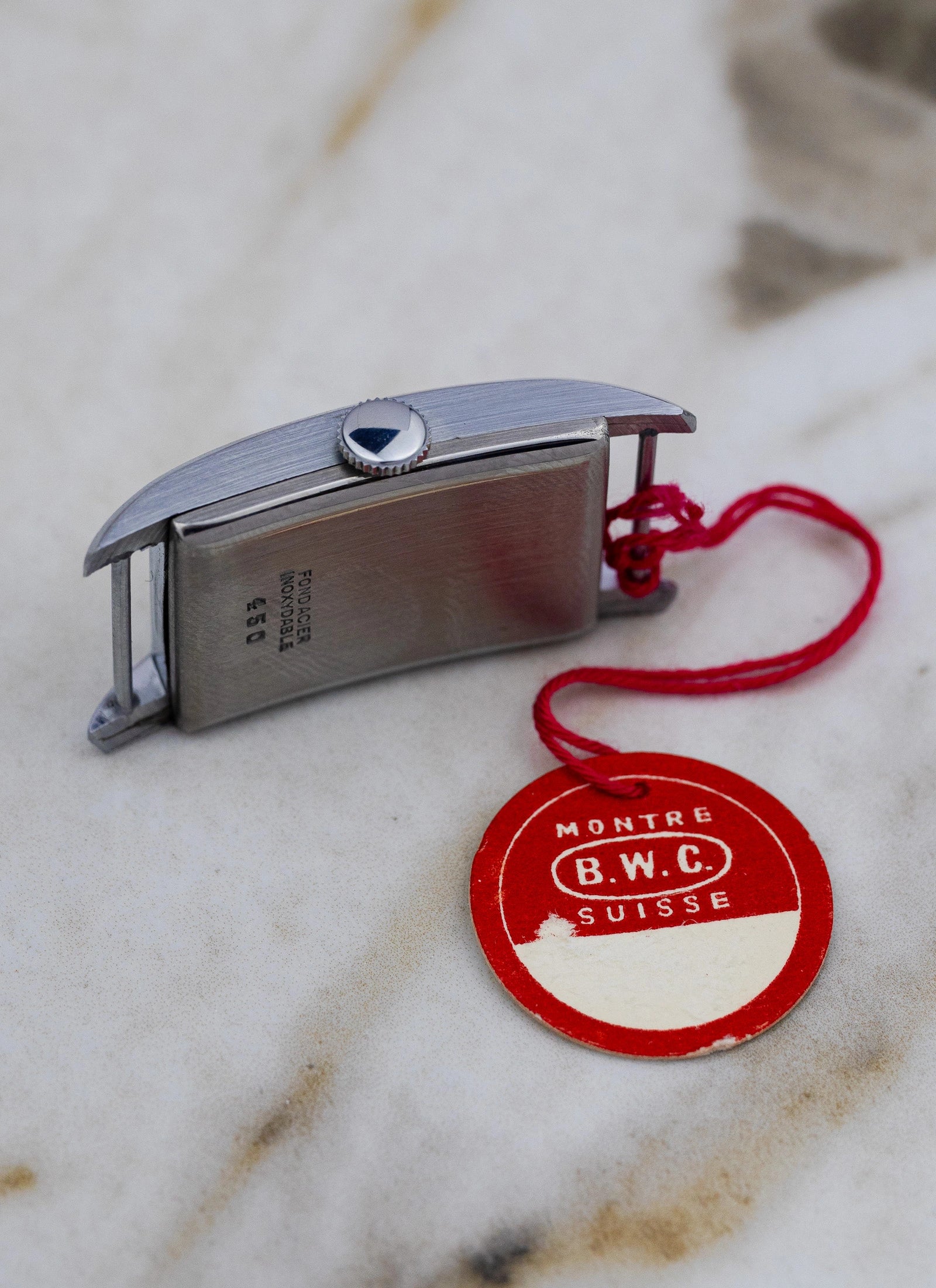 1940/50s BWC Suisse Rectangular Case NOS