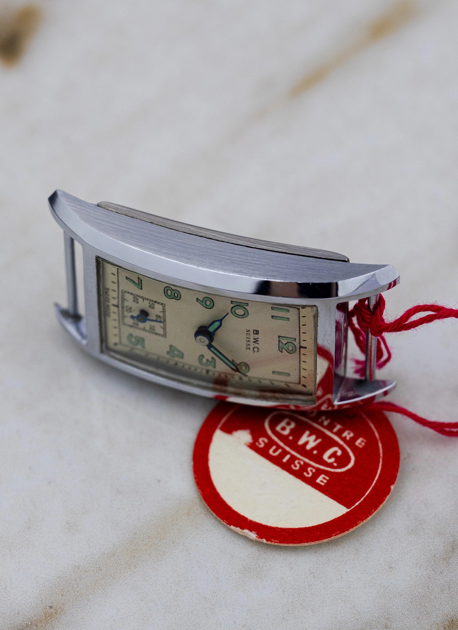 1940/50s BWC Suisse Rectangular Case NOS
