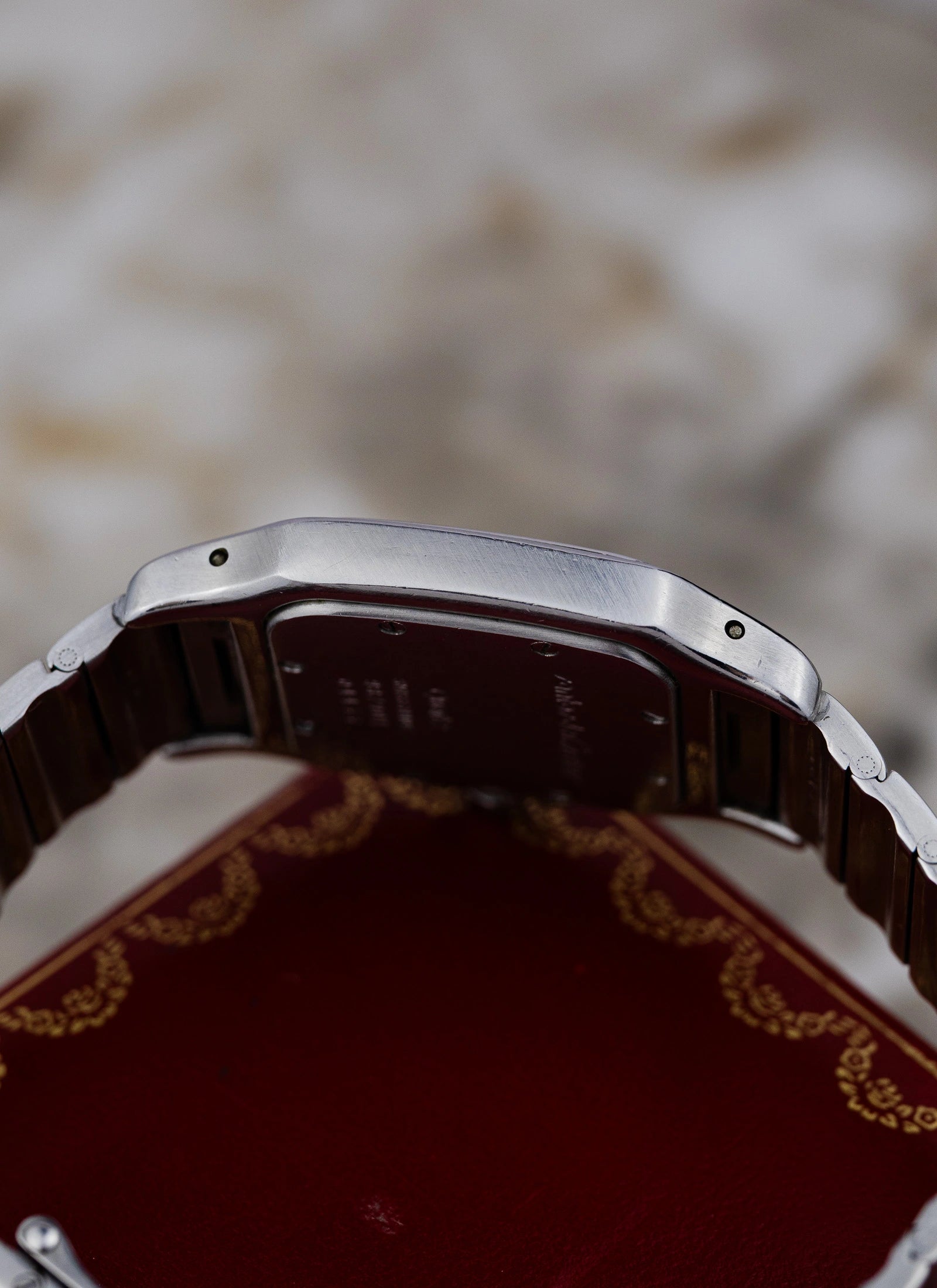 1990s Cartier Santos Galbee 987901 Full Set