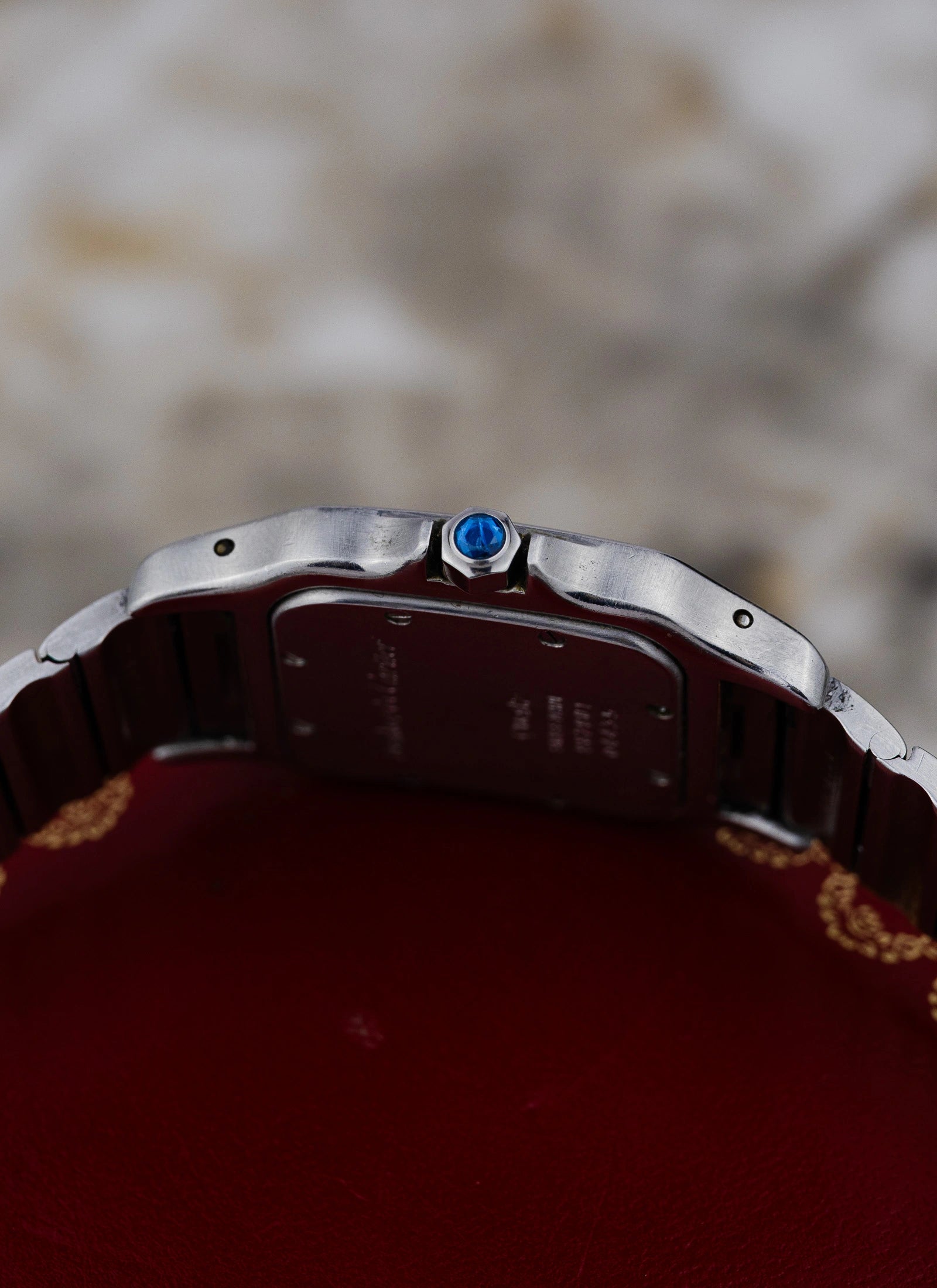 1990s Cartier Santos Galbee 987901 Full Set