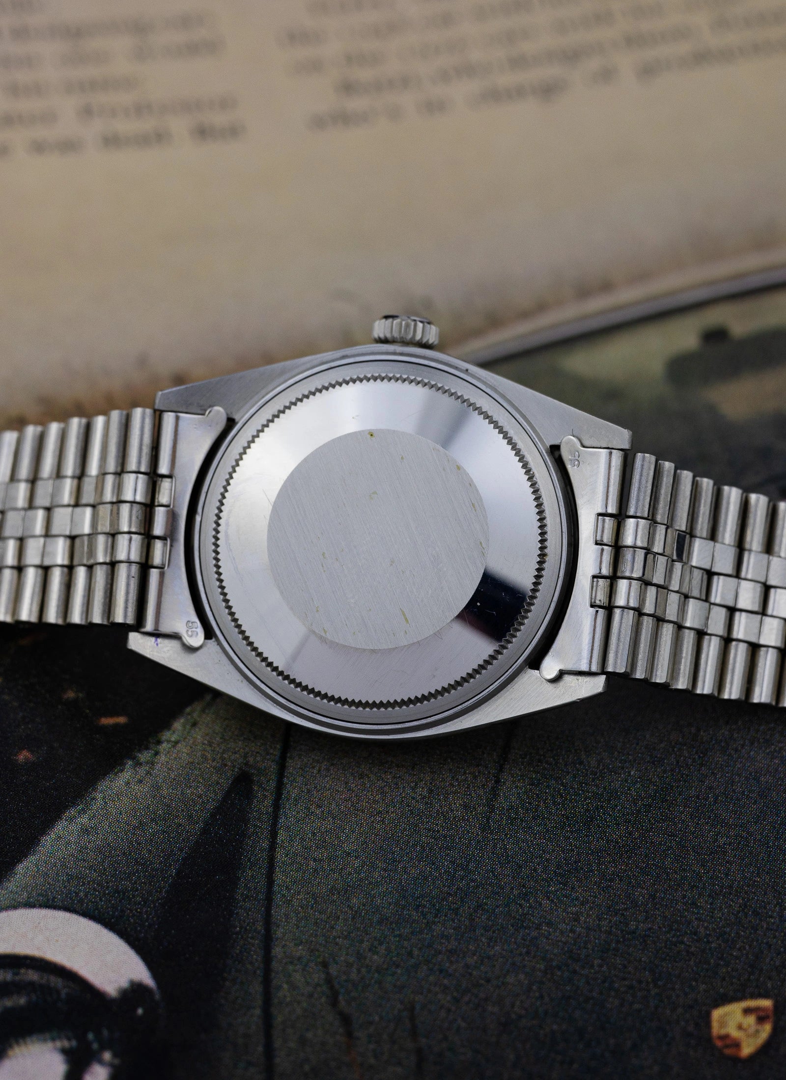 1972 Rolex Datejust 1601 Linen Dial + Box