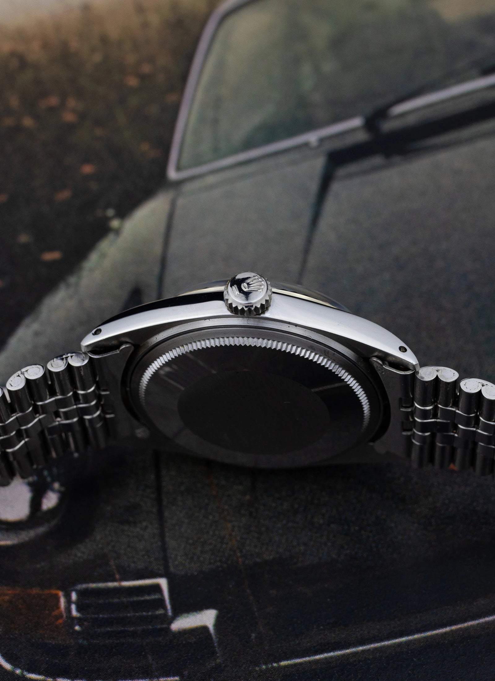 1972 Rolex Datejust 1601 Linen Dial + Box