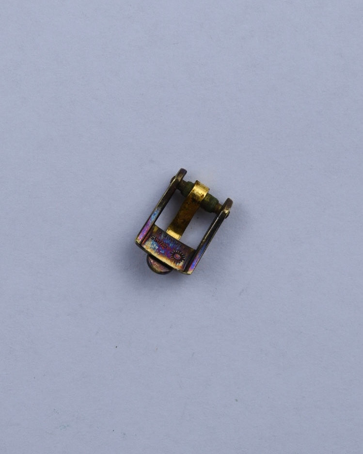 Pozłacana sprzączka klamerka Omega 5 mm