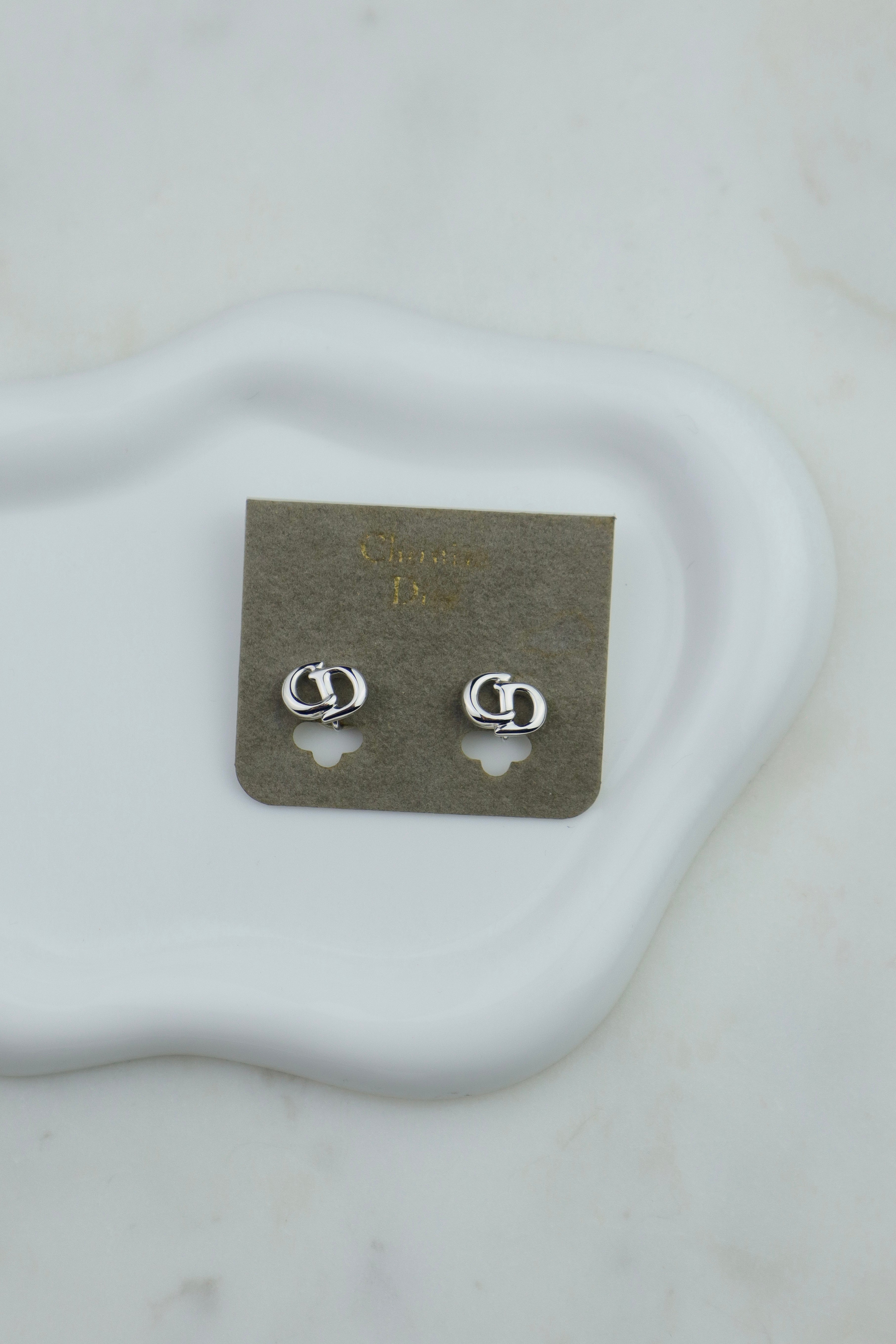 Christian Dior - klipsy "cd"