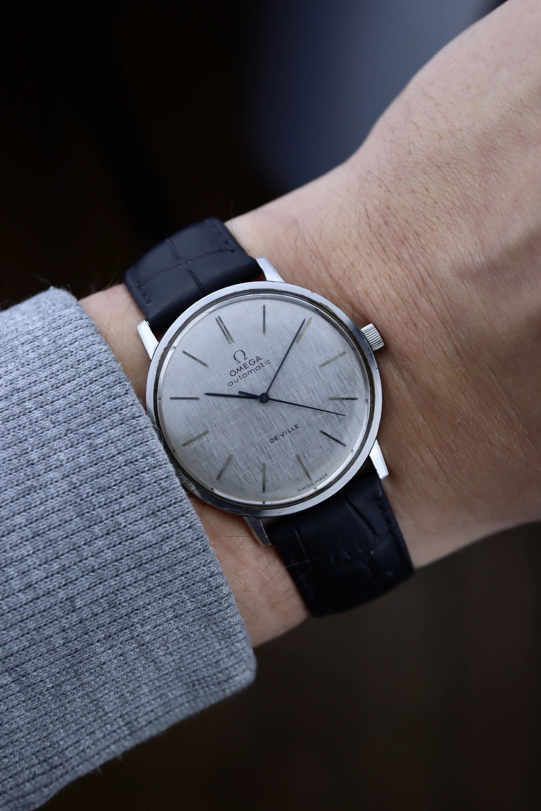 1966 Omega Seamaster Linen Dial 165.008 cal. 711