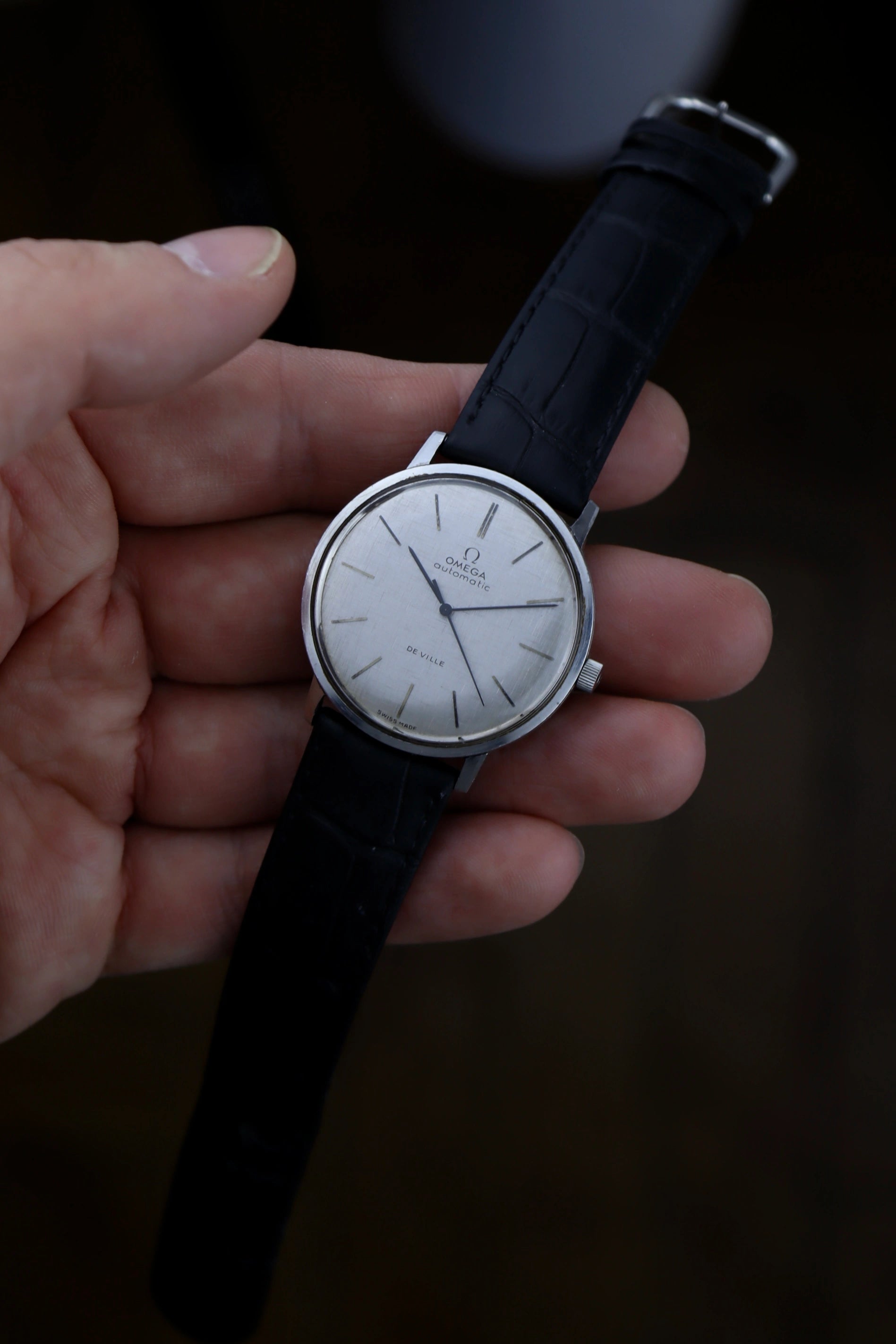 1966 Omega Seamaster Linen Dial 165.008 cal. 711