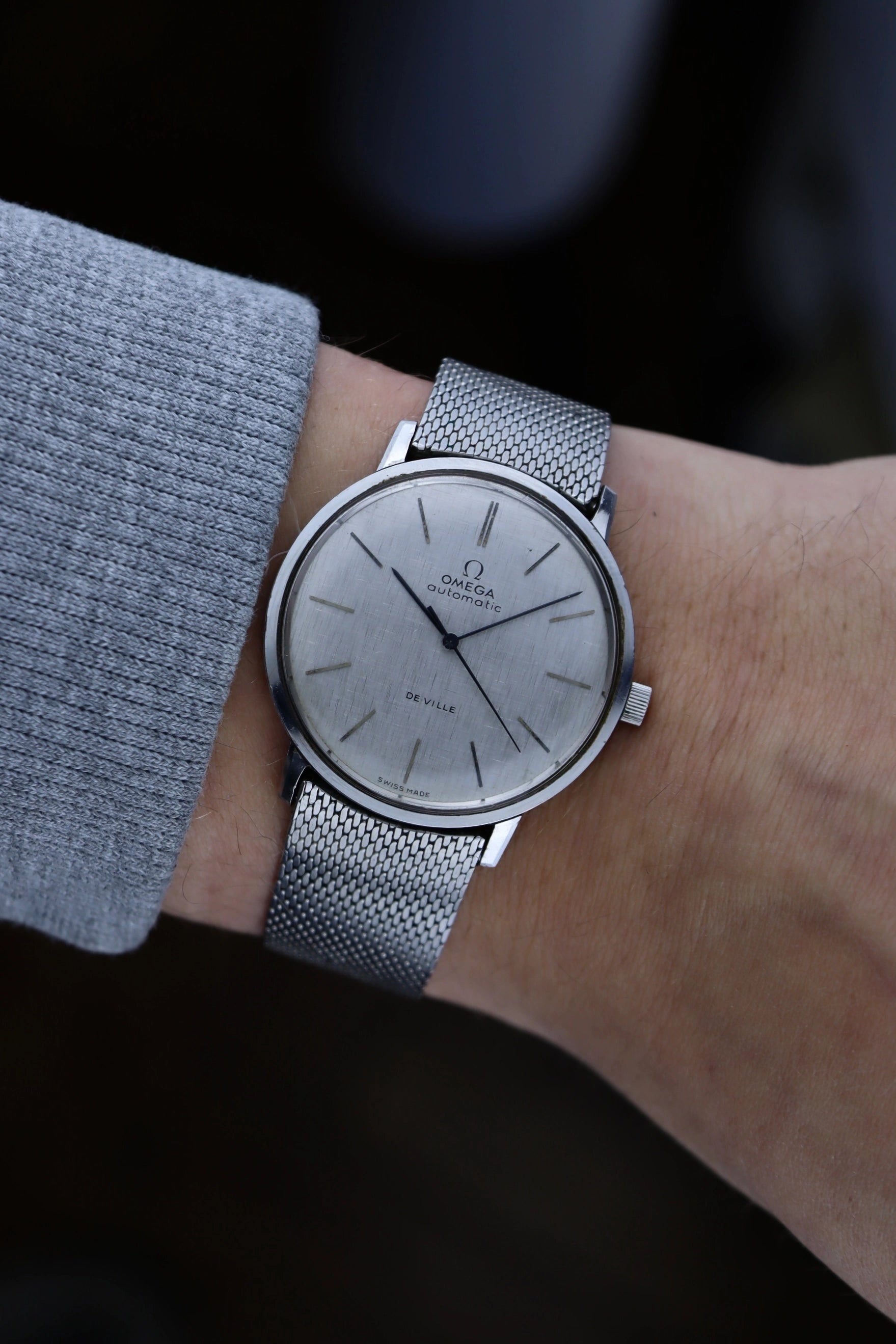 1966 Omega Seamaster Linen Dial 165.008 cal. 711