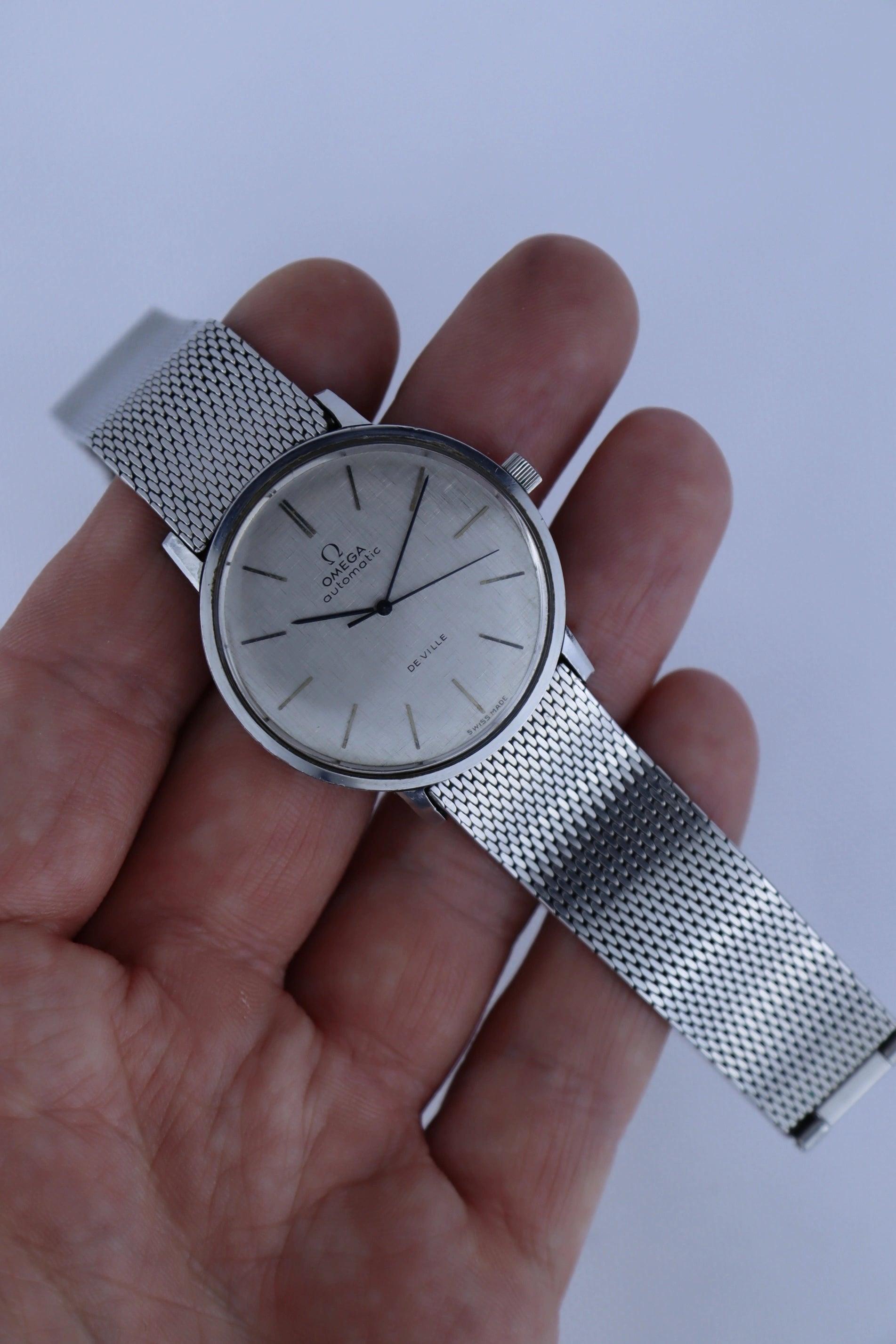 1966 Omega Seamaster Linen Dial 165.008 cal. 711