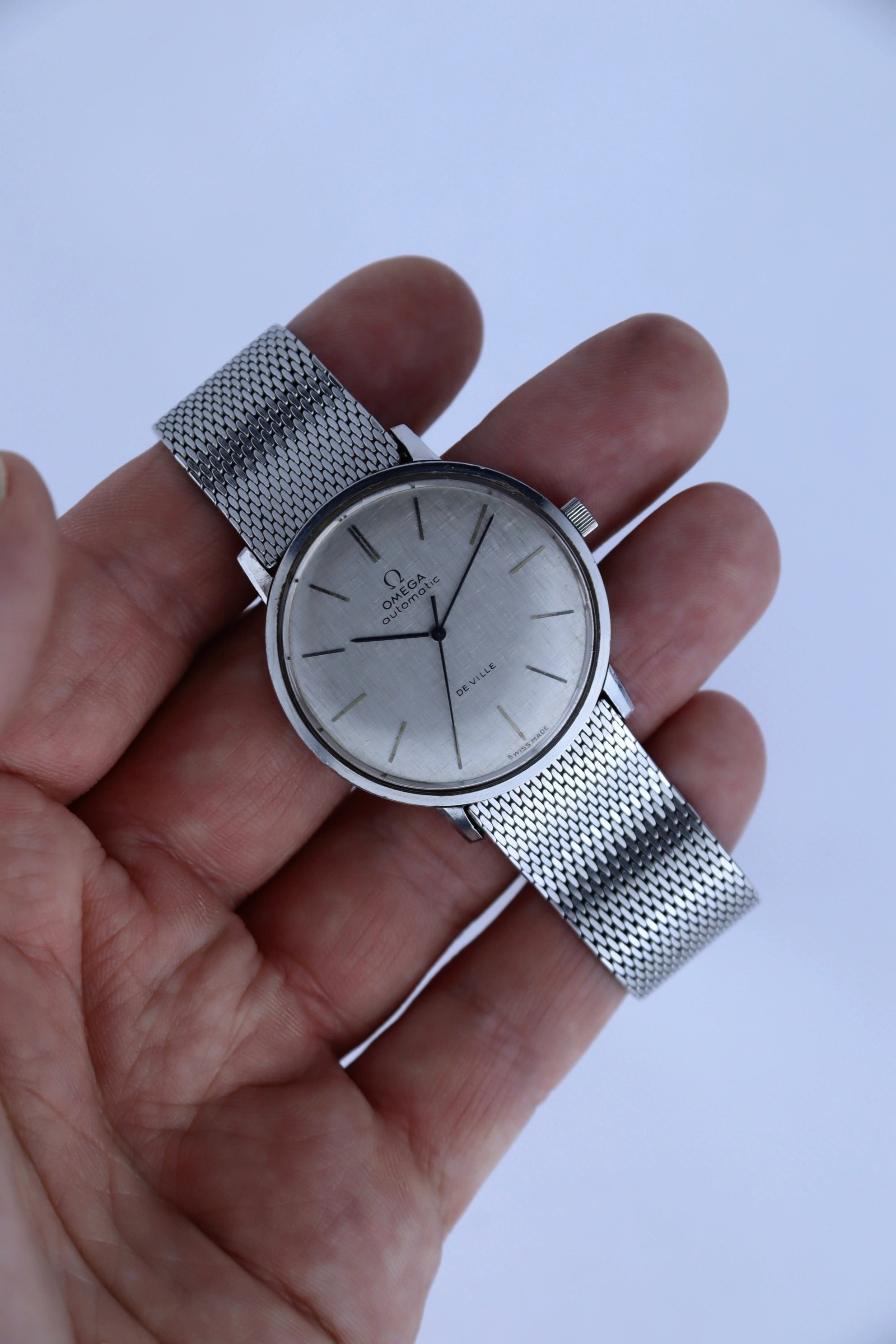 1966 Omega Seamaster Linen Dial 165.008 cal. 711