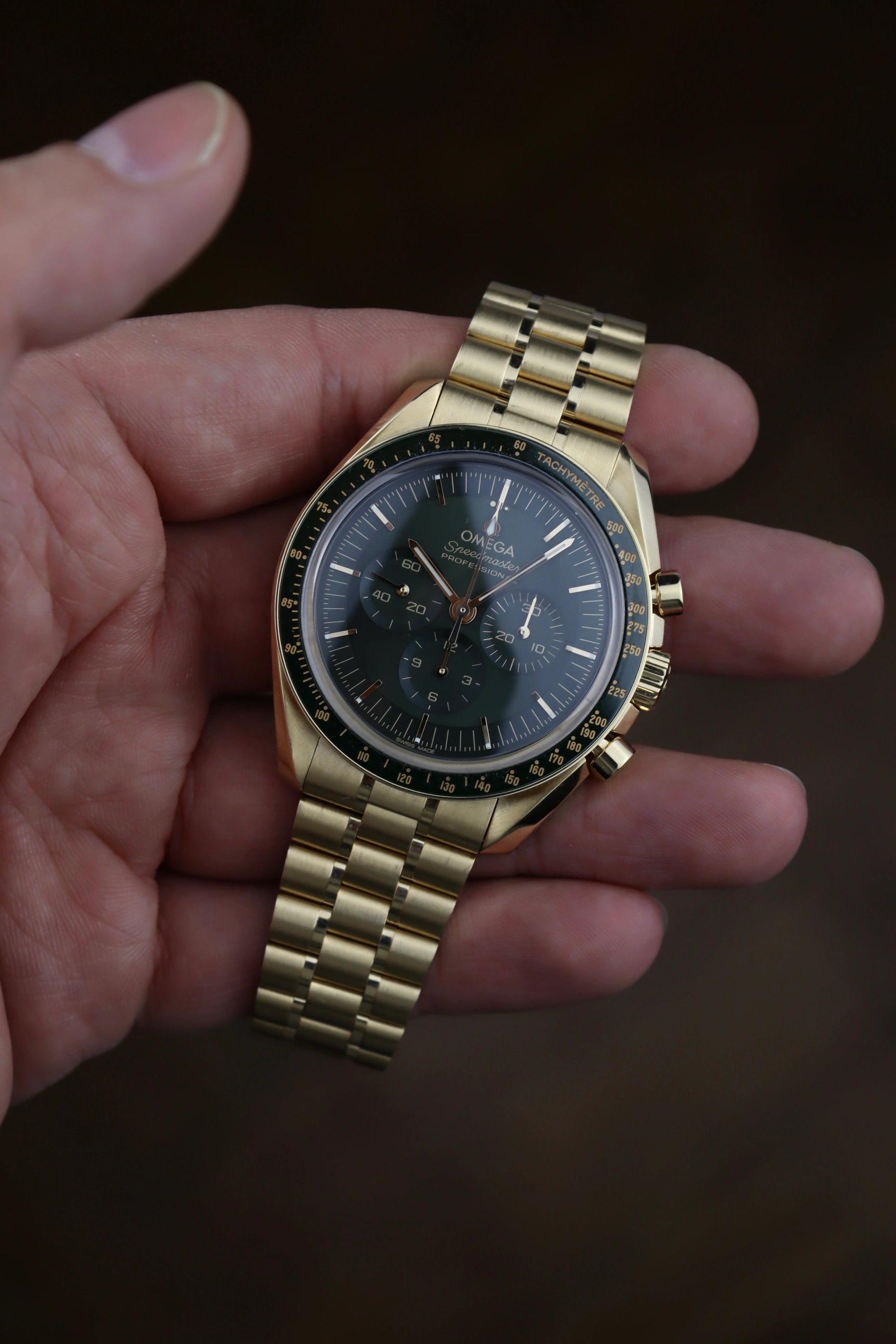 2022 Omega Speedmaster Moonshine Gold 310.60.42.50.10.001 cal. 3861