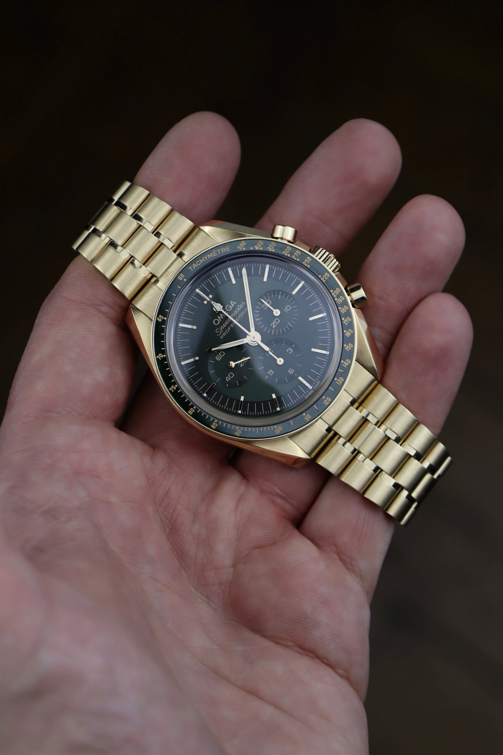 2022 Omega Speedmaster Moonshine Gold 310.60.42.50.10.001 cal. 3861