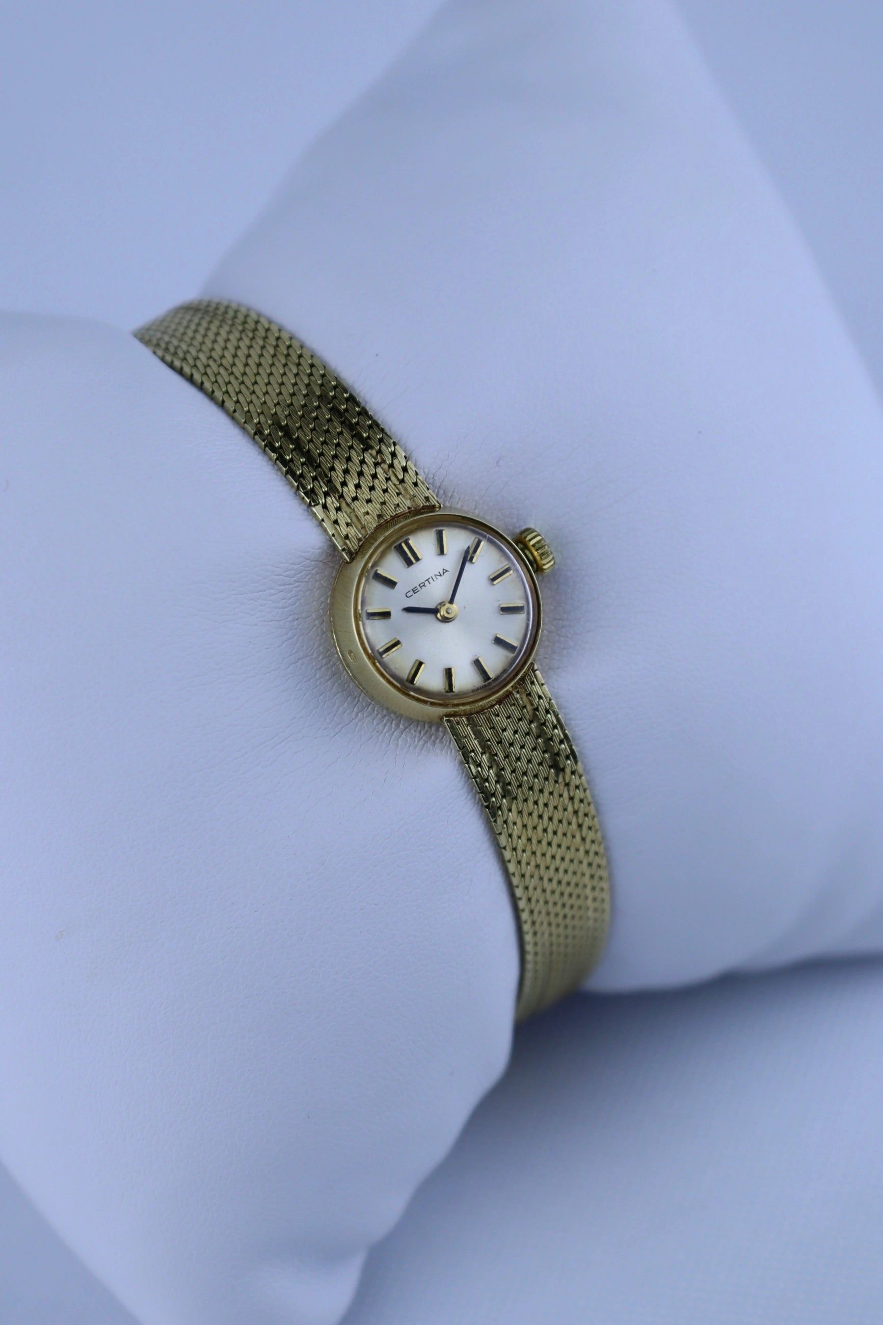 1970s 14K Certina Cocktail Watch