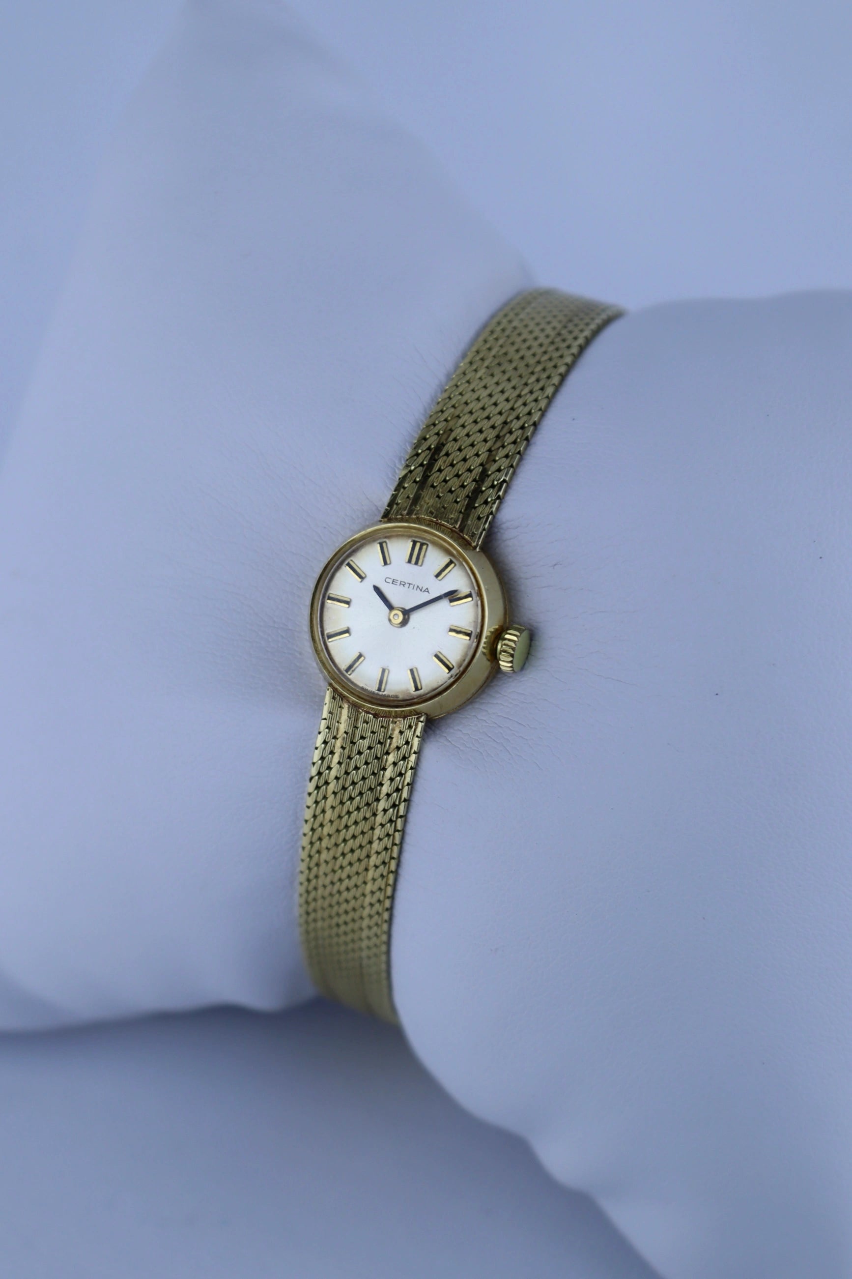 1970s 14K Certina Cocktail Watch