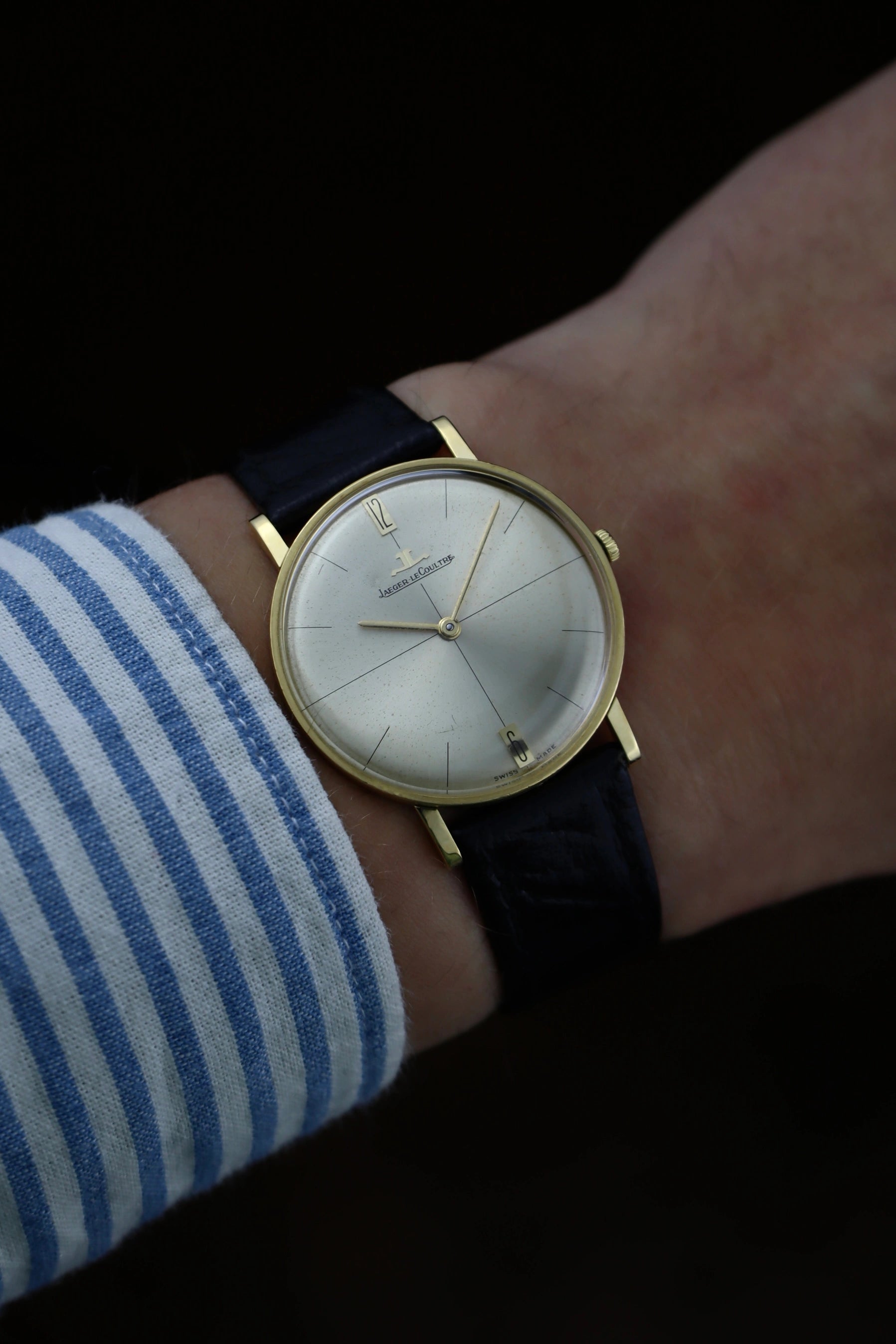 1960s Jaeger Lecoultre Ultra Slim 1947 818C