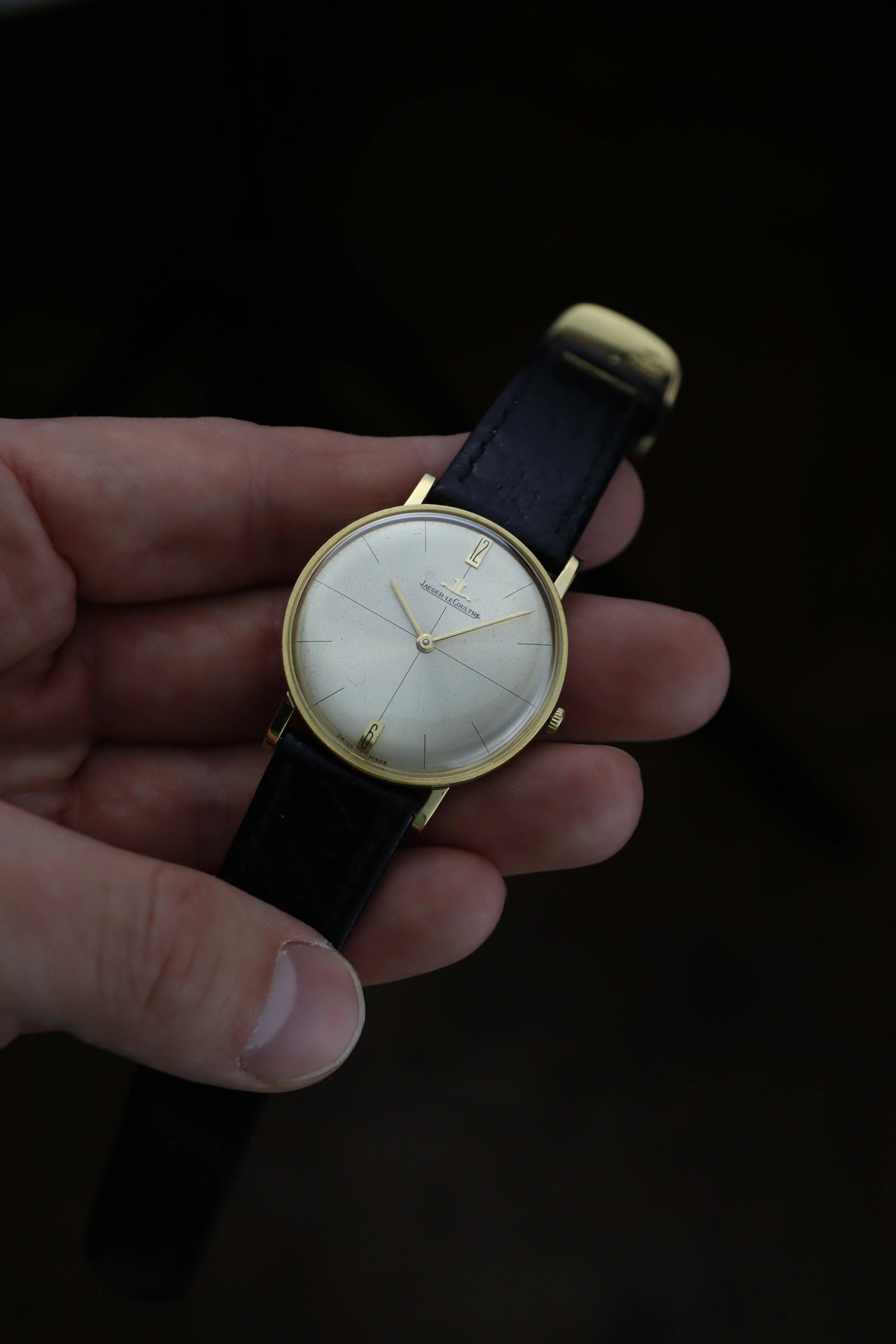 1960s Jaeger Lecoultre Ultra Slim 1947 818C