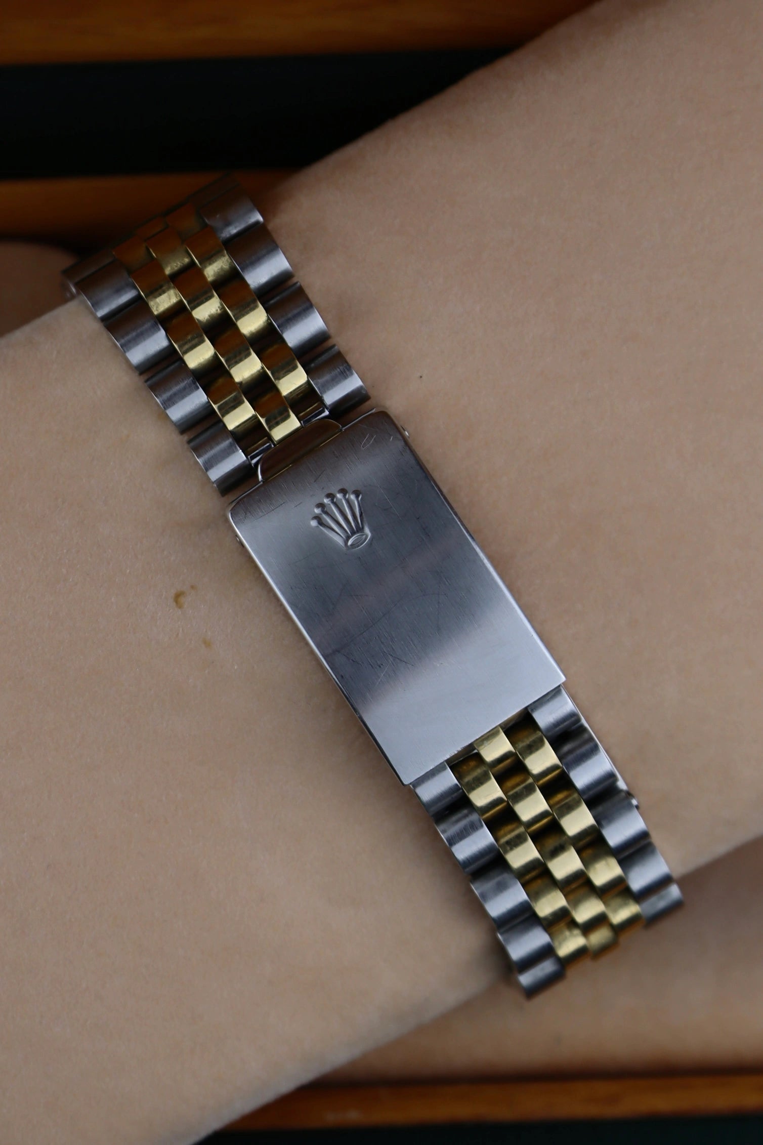 1985 Rolex Datejust 16013 Houndstooth Dial Box + Papers