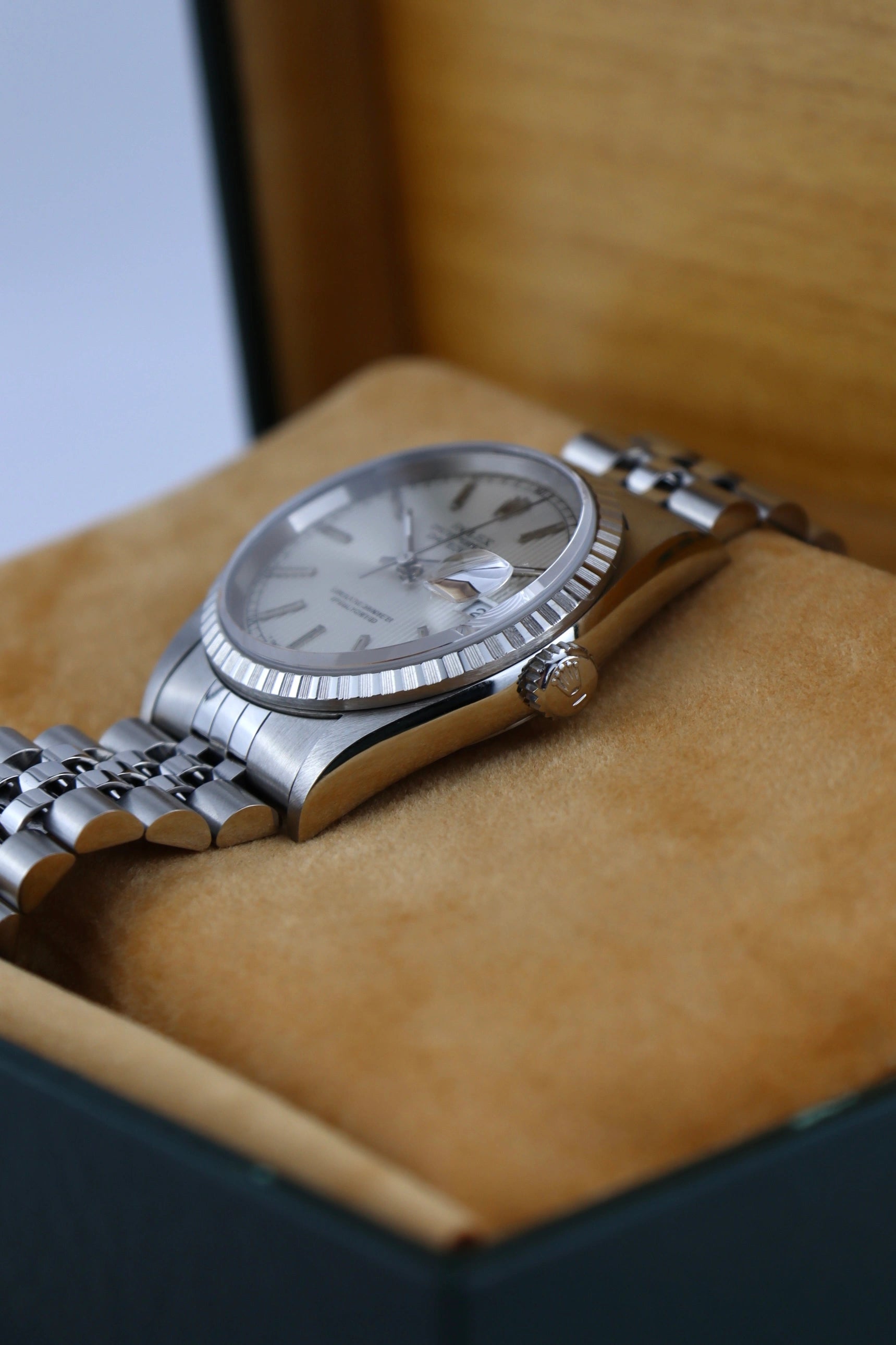 1996 Rolex Datejust 16220 Tapestry Dial