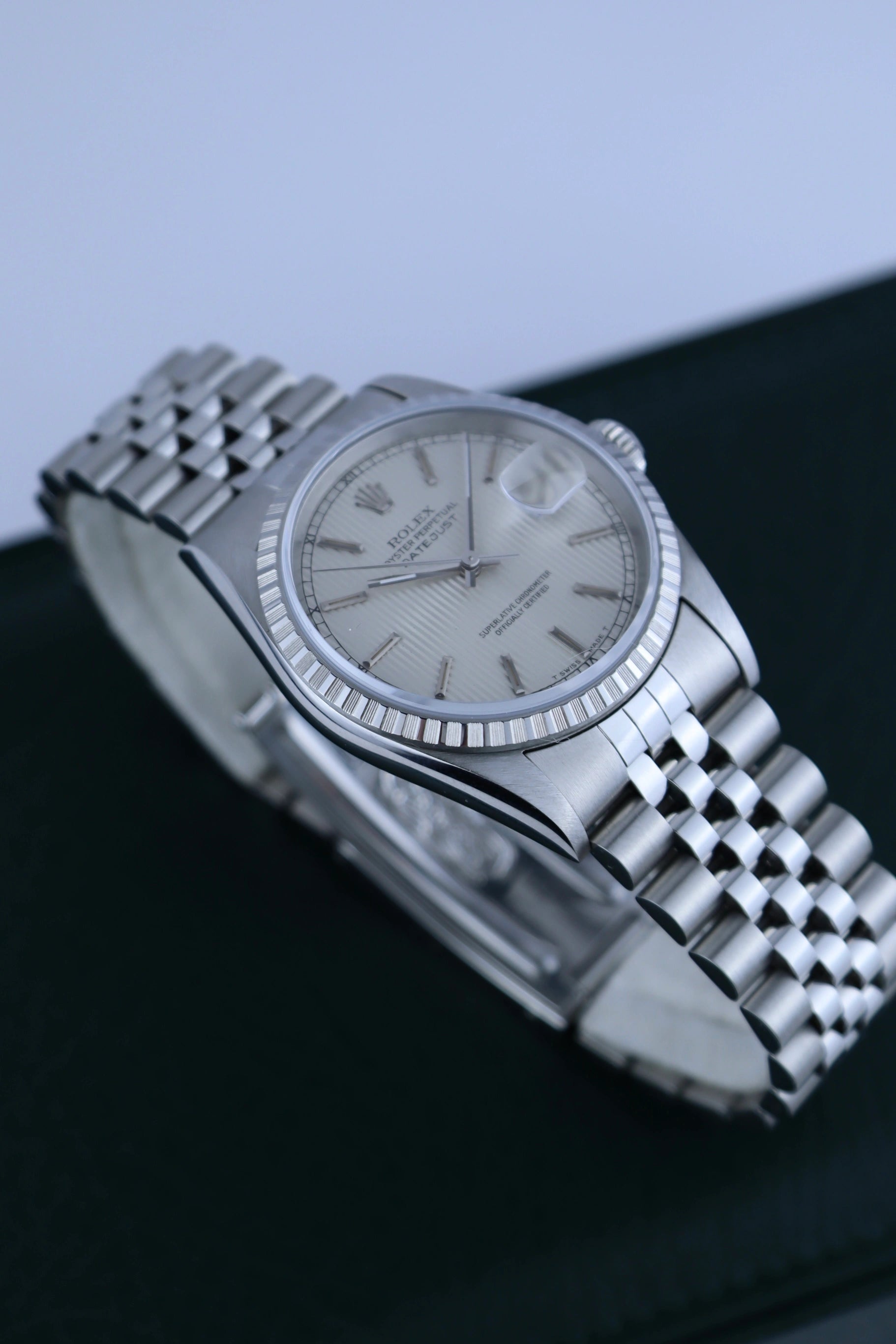 1996 Rolex Datejust 16220 Tapestry Dial