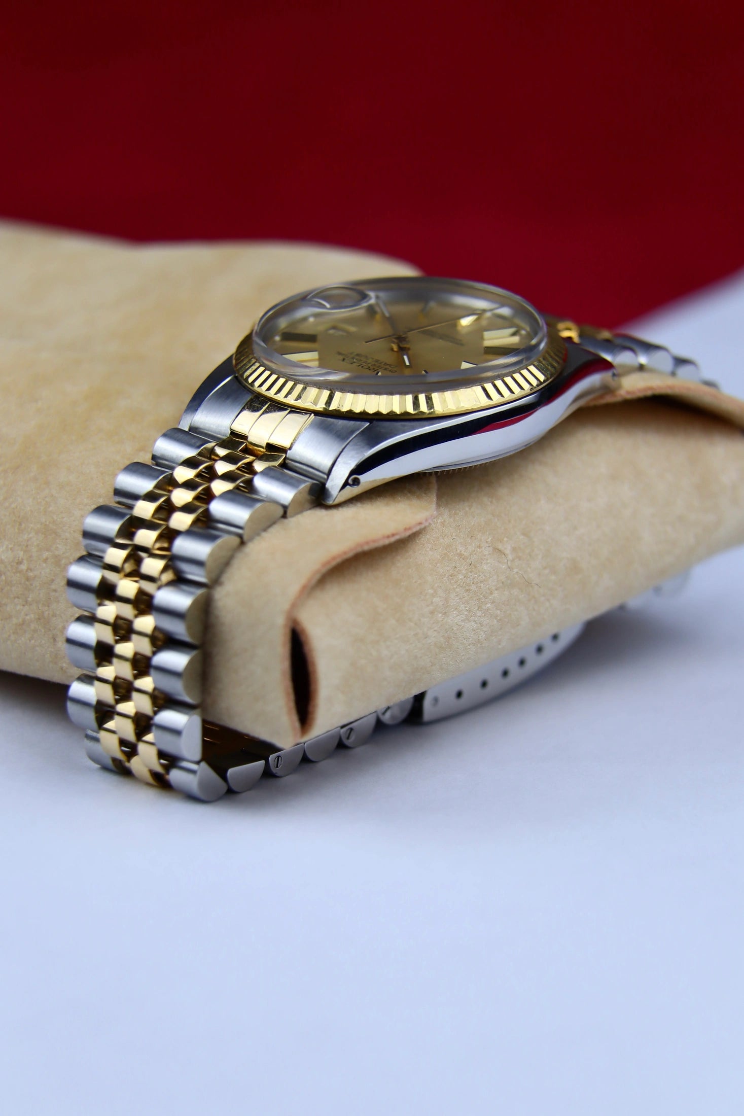1987 Rolex Datejust Bicolor 16013 Champagne Dial