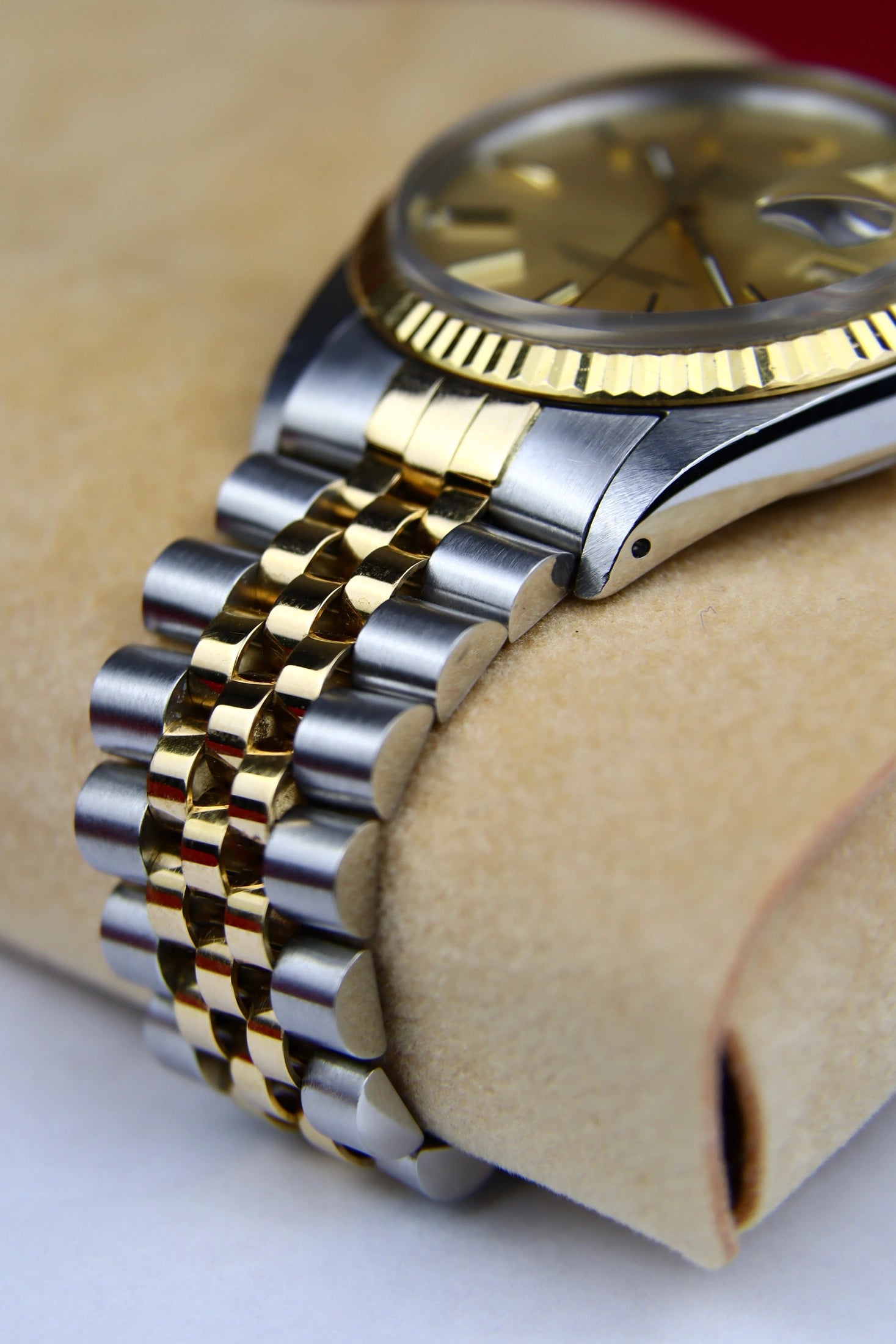 1987 Rolex Datejust Bicolor 16013 Champagne Dial