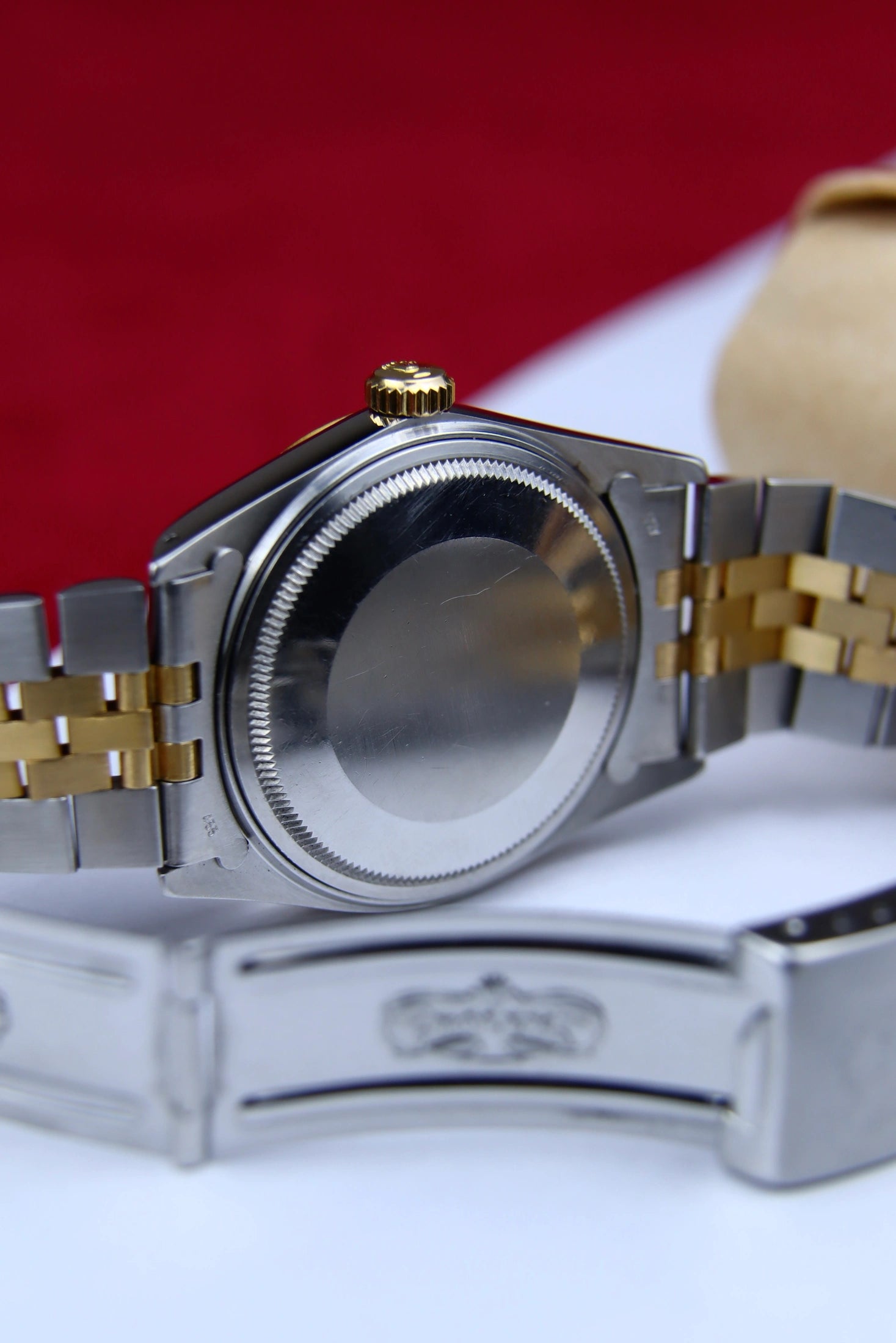 1987 Rolex Datejust Bicolor 16013 Champagne Dial