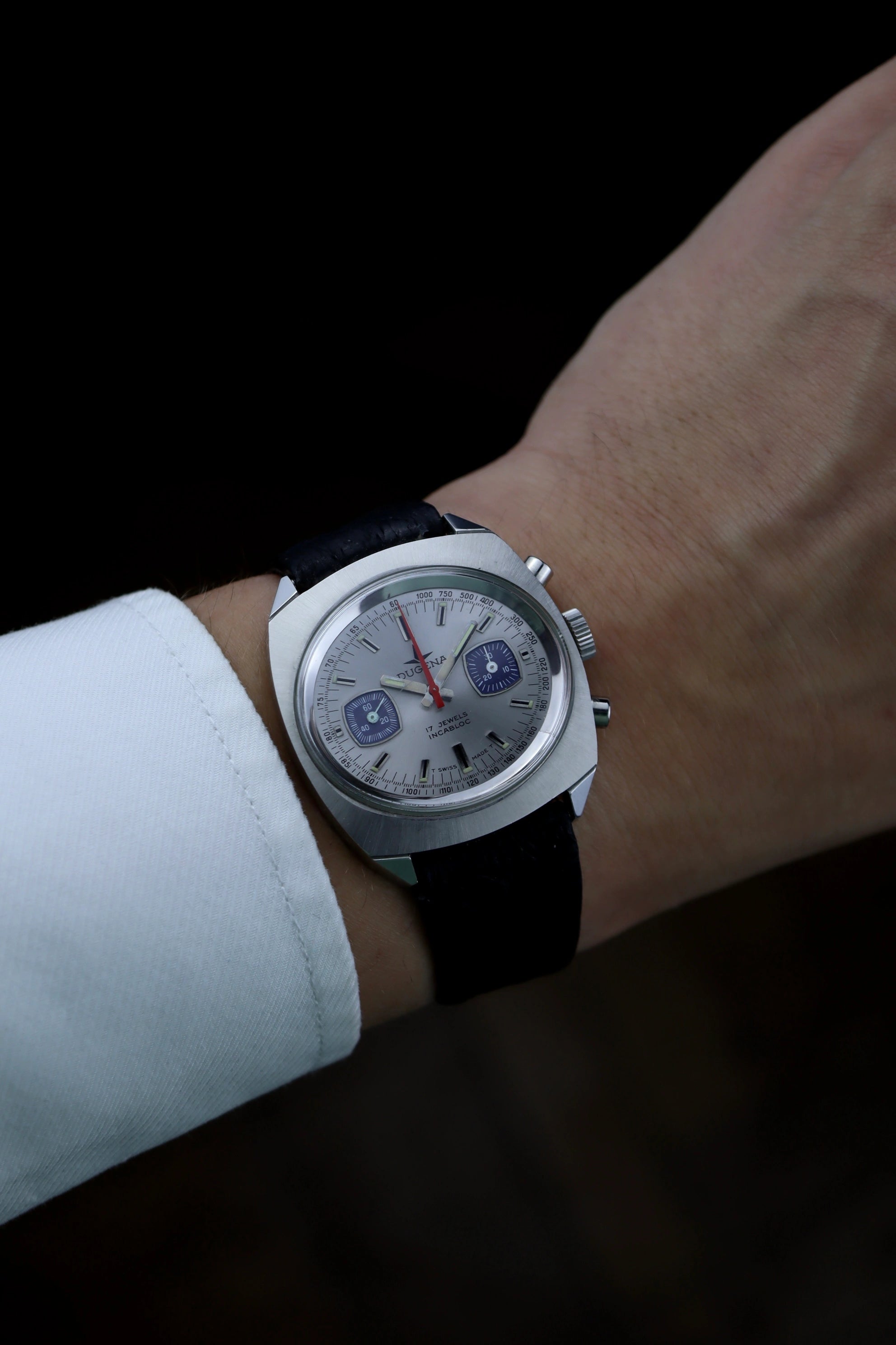 1970s Dugena Chronograph Near NOS