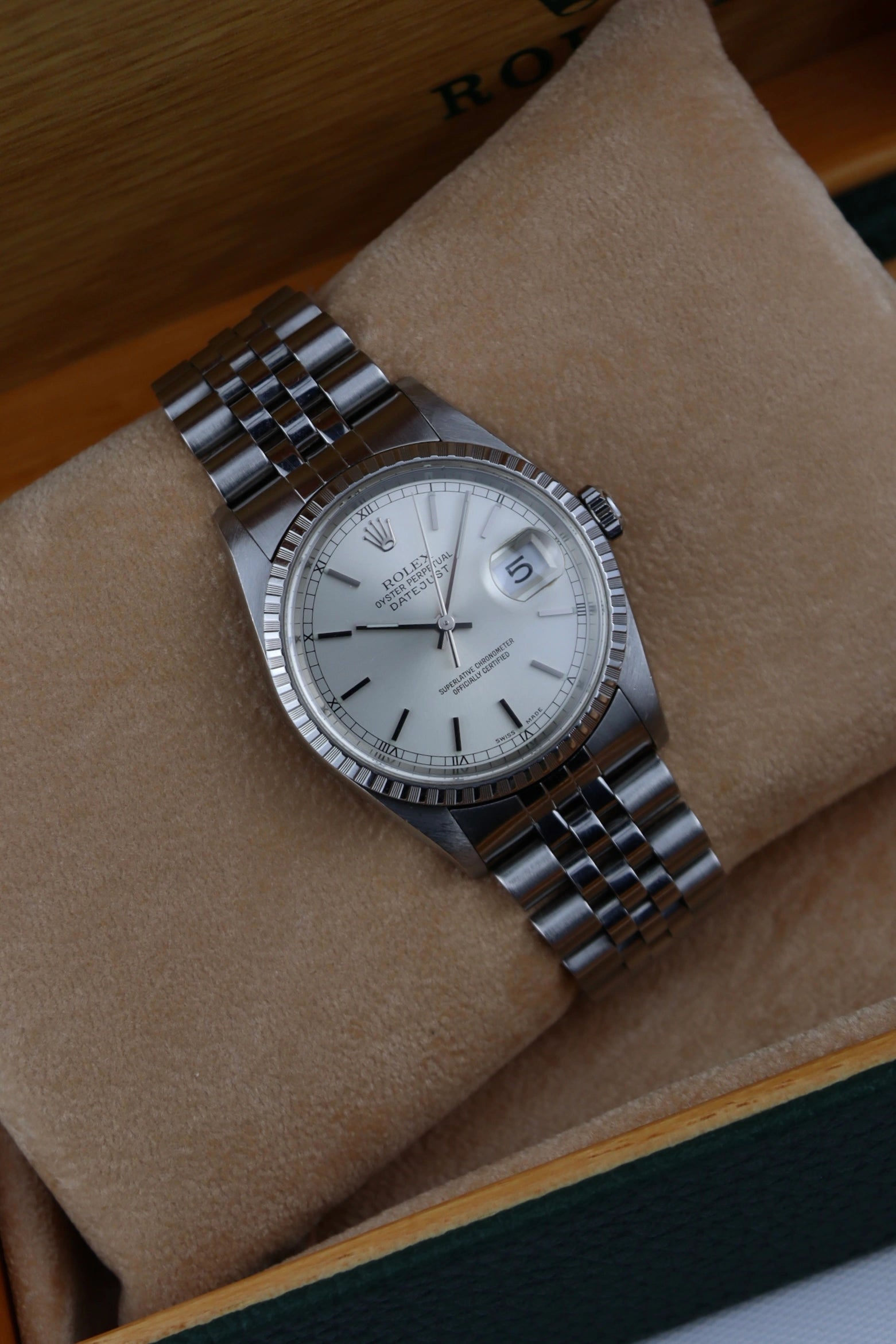 2002 Rolex Datejust 16220 cal. 3135