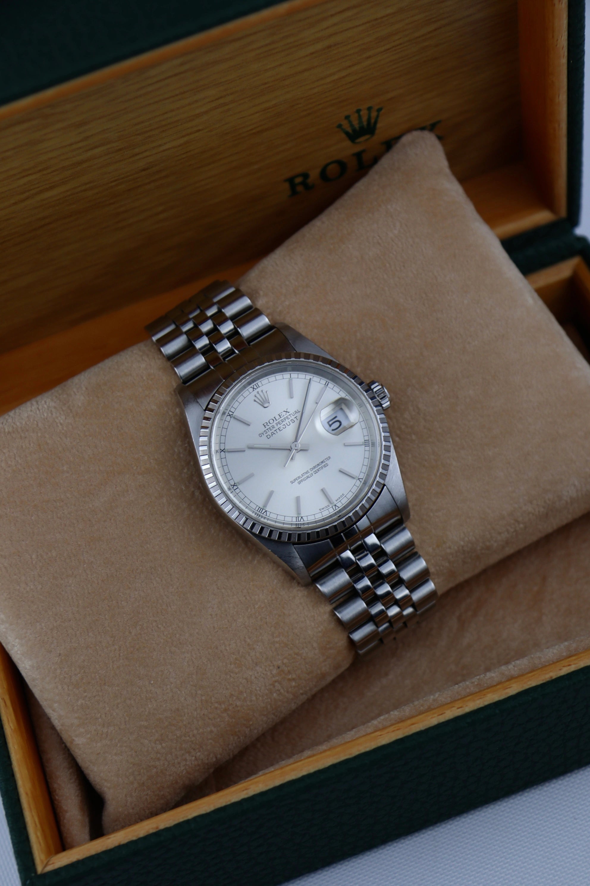 2002 Rolex Datejust 16220 cal. 3135