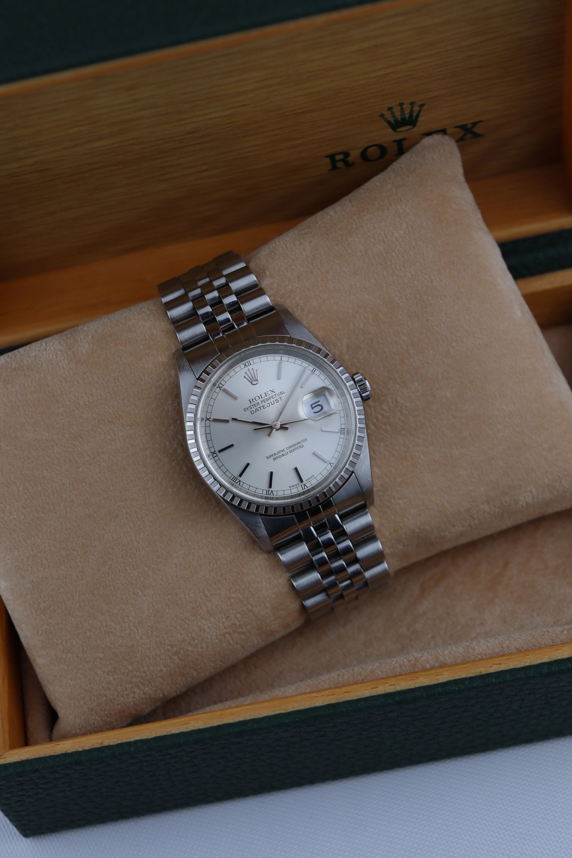 2002 Rolex Datejust 16220 cal. 3135