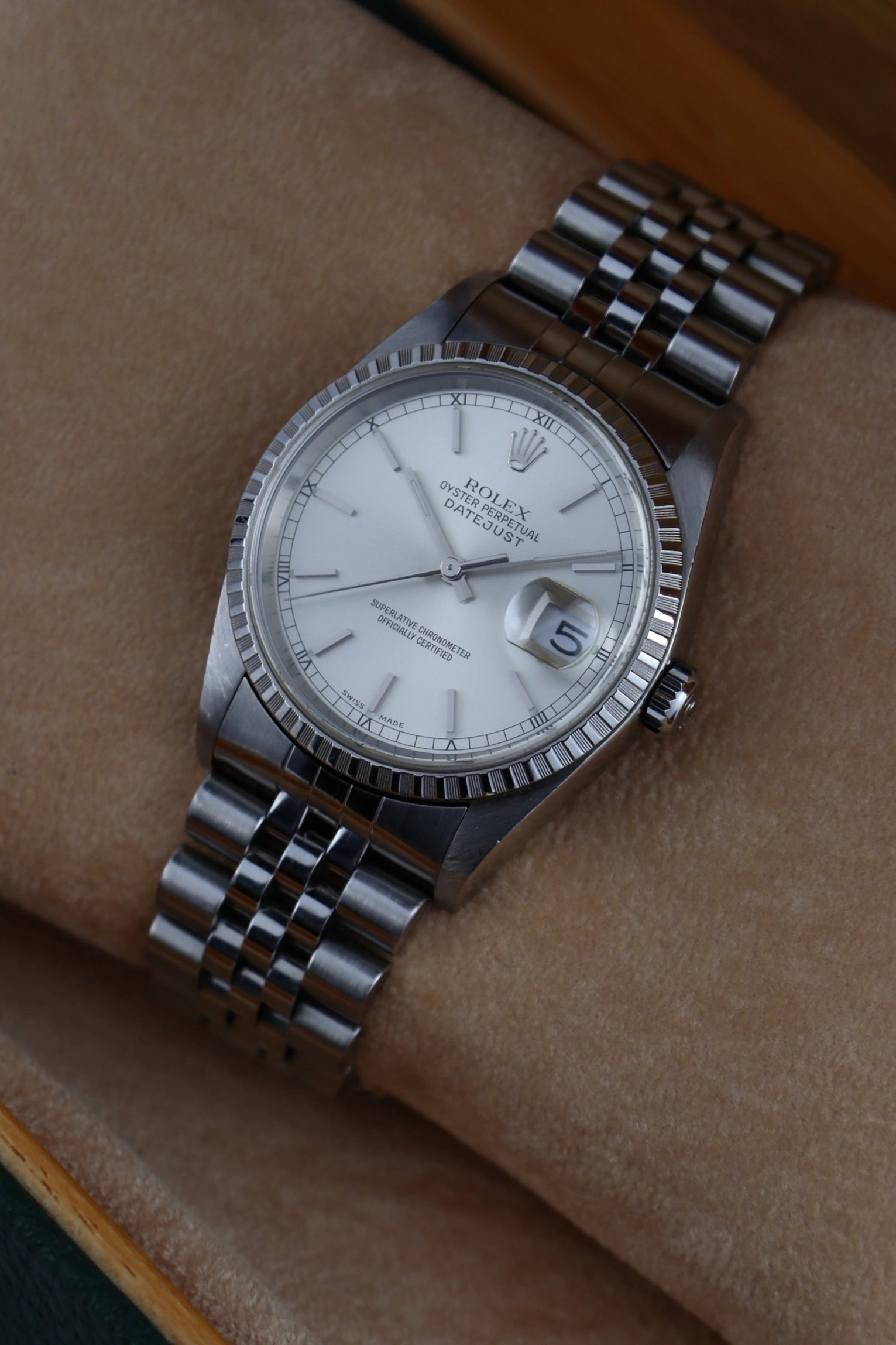 2002 Rolex Datejust 16220 cal. 3135