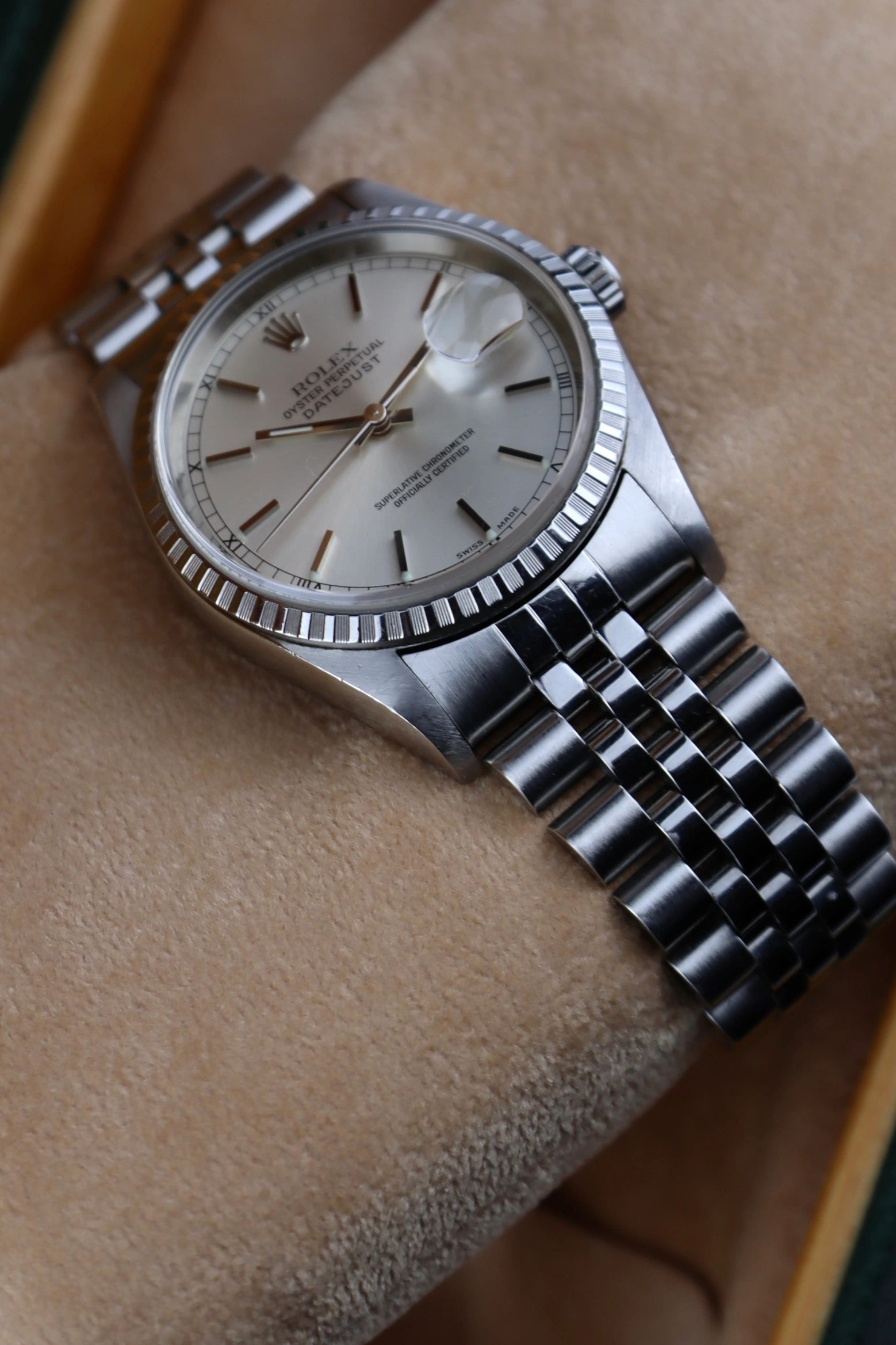 2002 Rolex Datejust 16220 cal. 3135