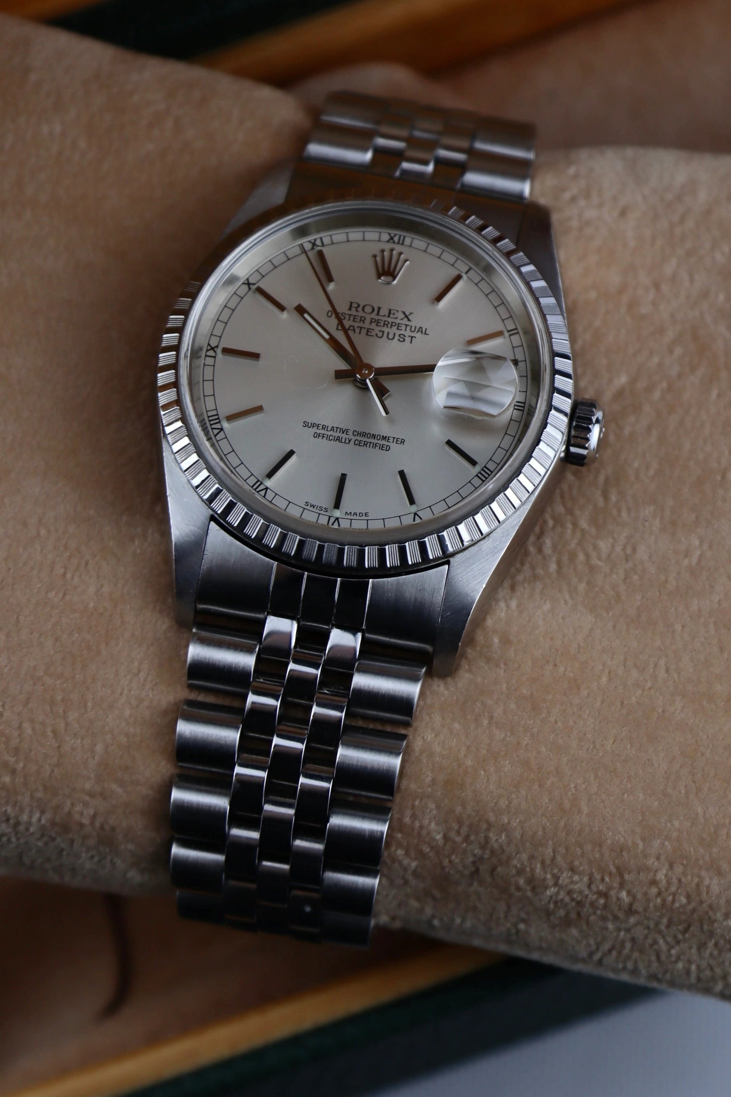 2002 Rolex Datejust 16220 cal. 3135