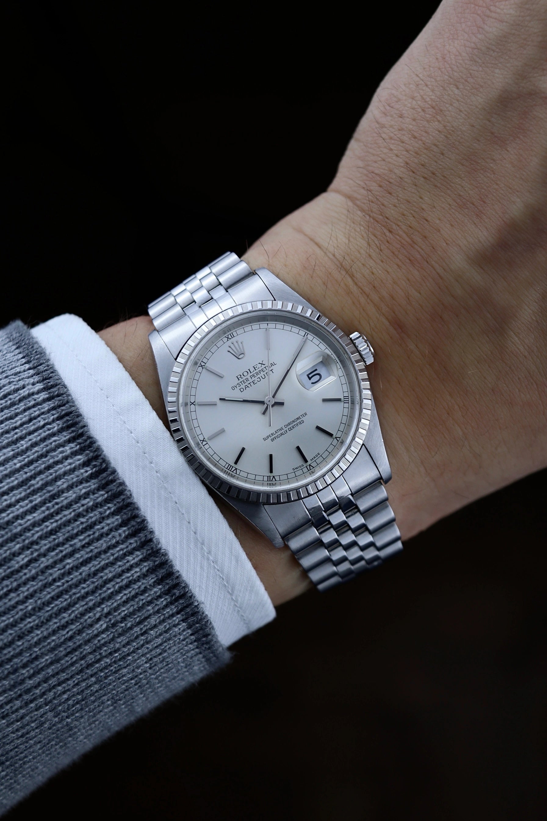 2002 Rolex Datejust 16220 cal. 3135