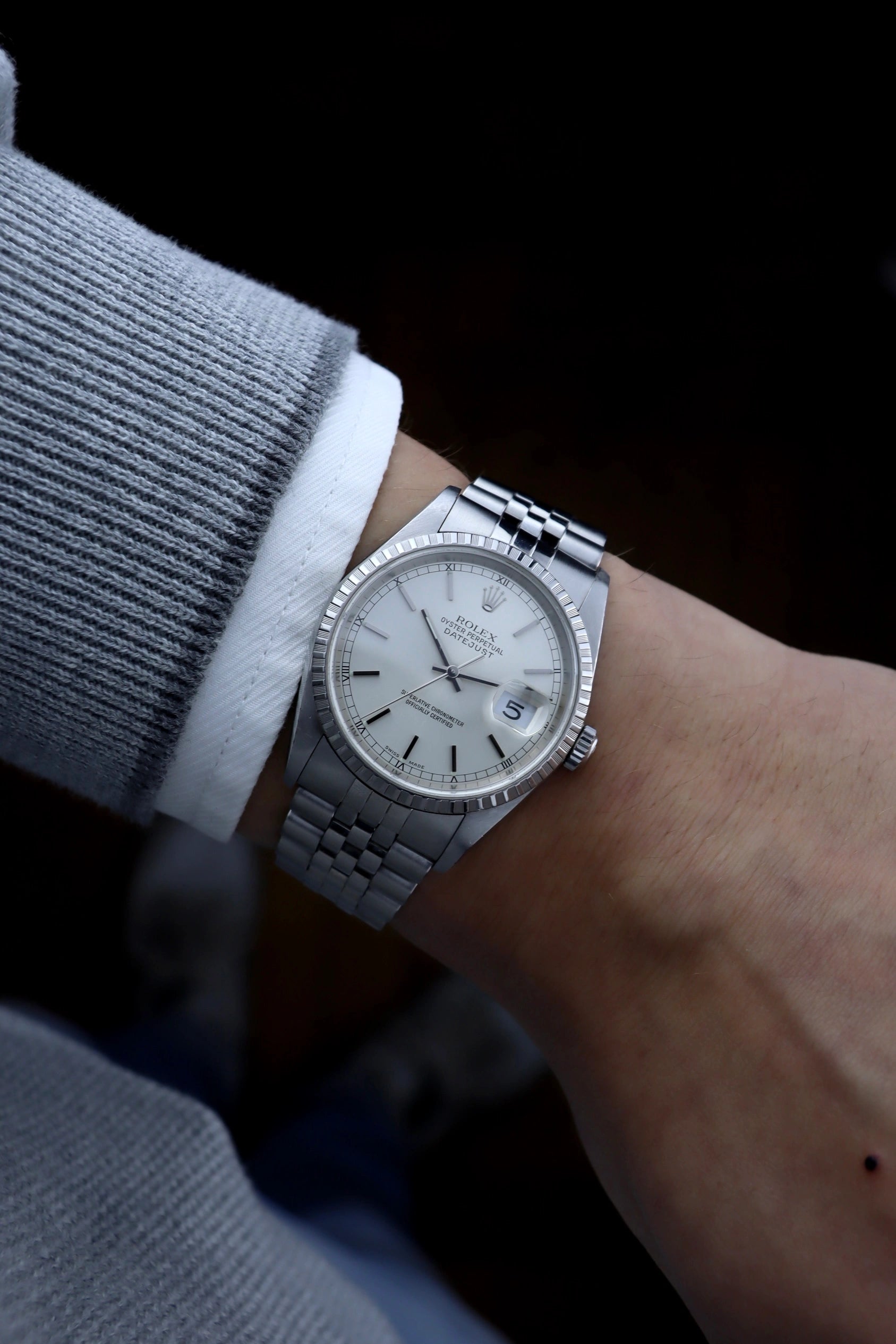 2002 Rolex Datejust 16220 cal. 3135