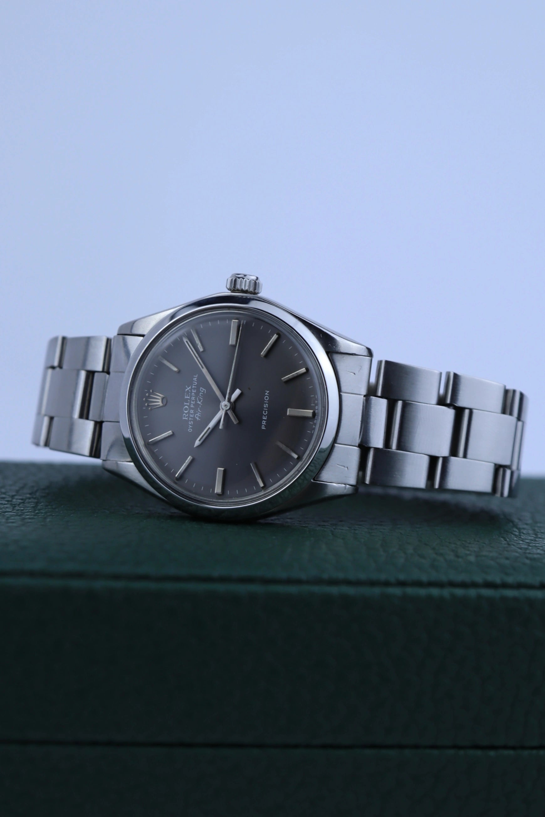 1983 Rolex Air King 5500 Grey Dial