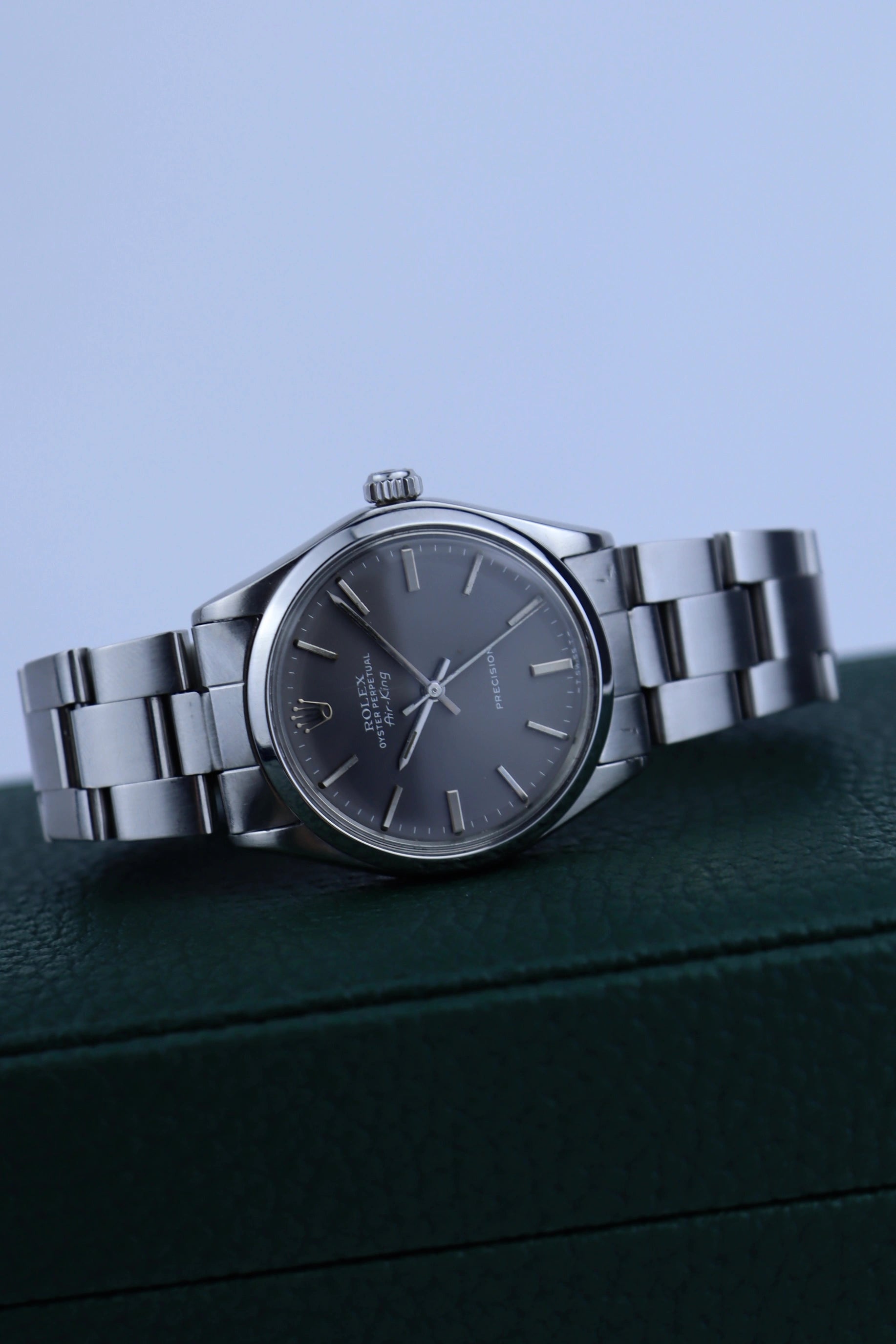 1983 Rolex Air King 5500 Grey Dial