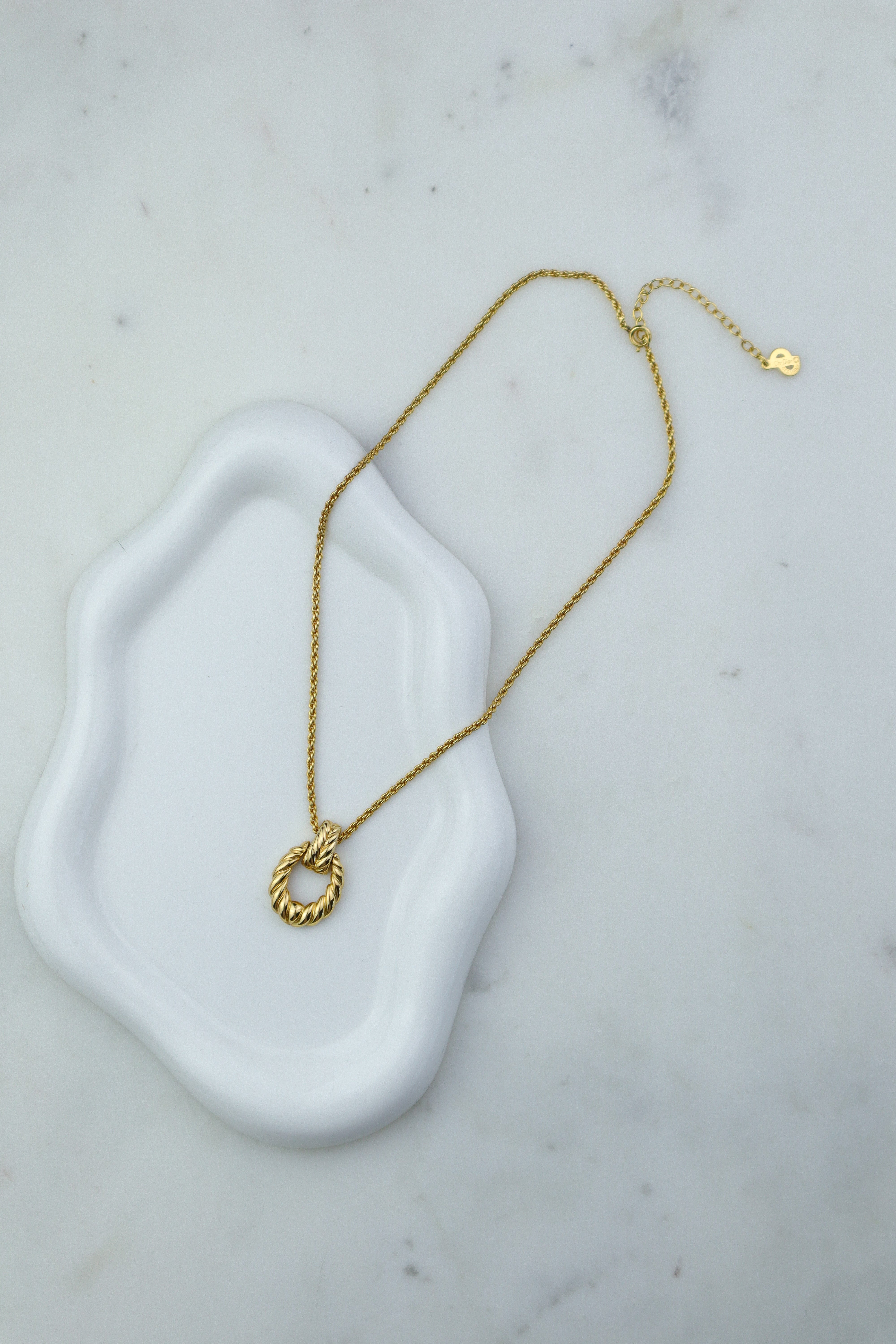 Christian Dior - vintage naszyjnik knot