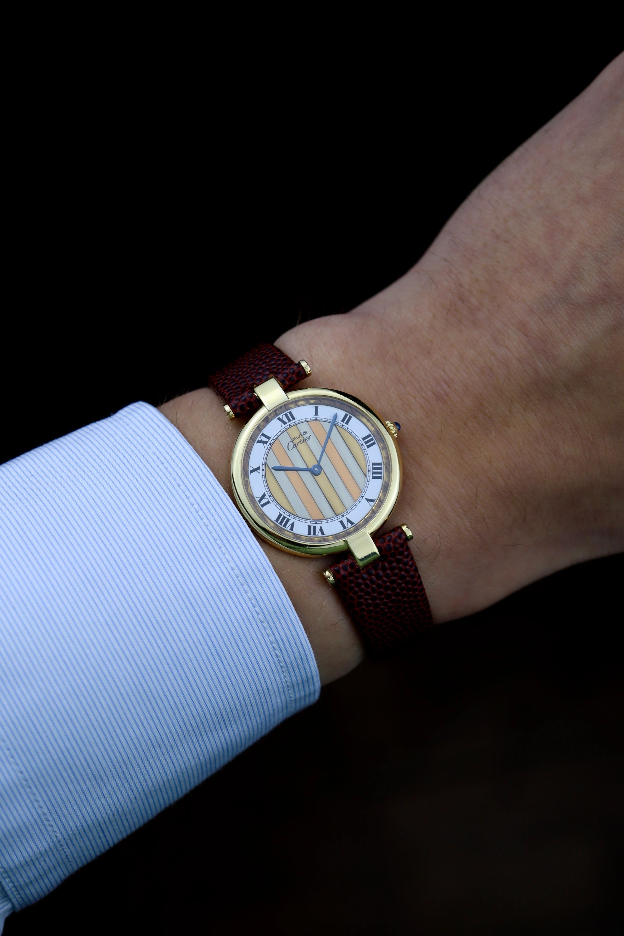 Must de Cartier Vendome Trinity Dial