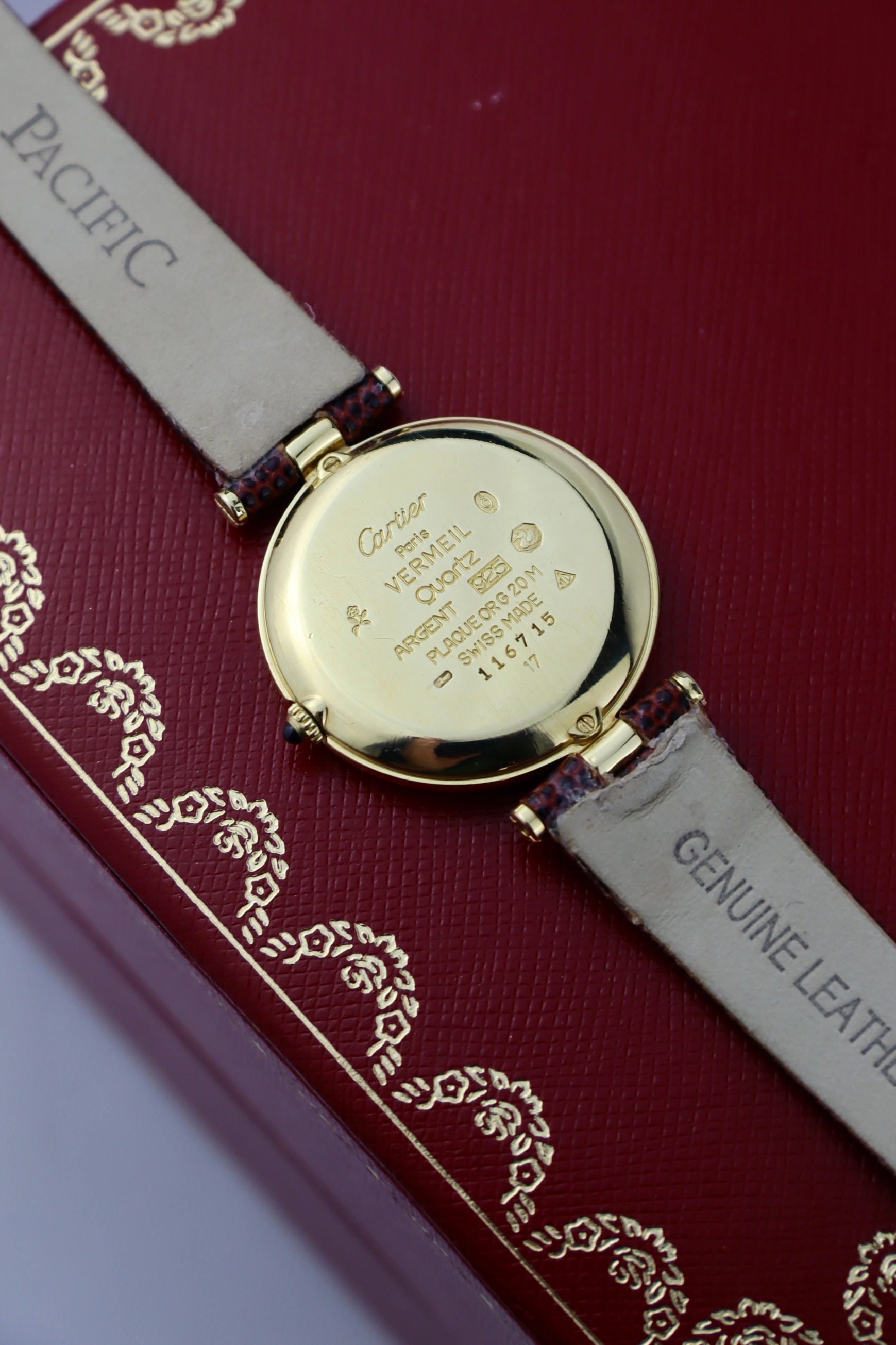 Must de Cartier Vendome Trinity Dial