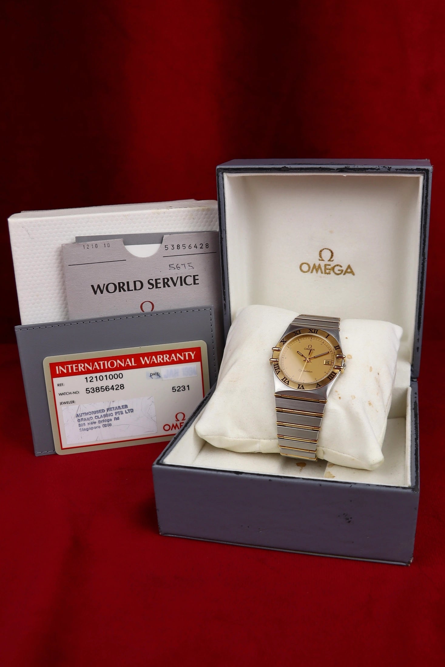 1993 Omega Constellation Manhattan 1210.10