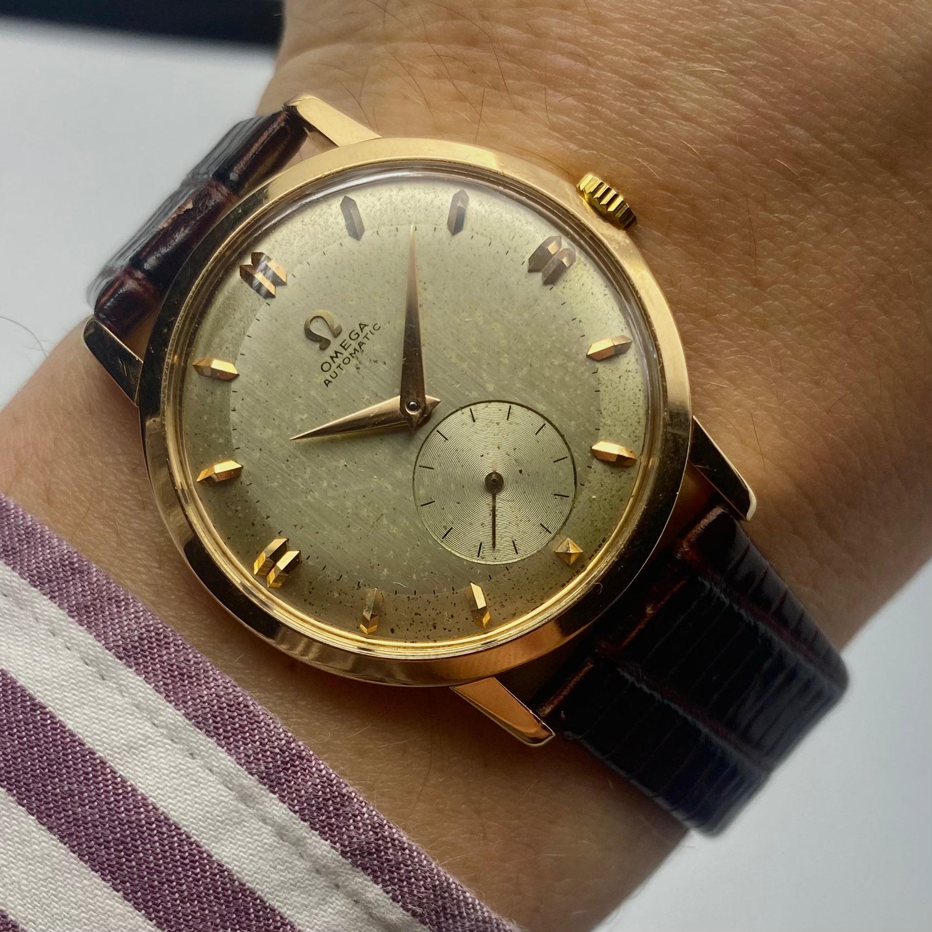 18K Omega Trésor 2898