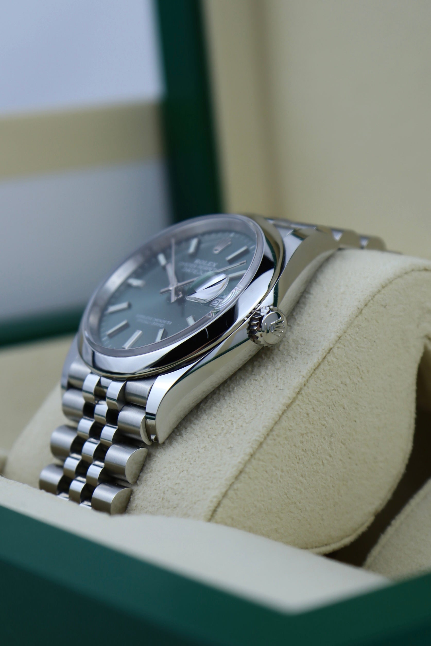 2023 Rolex Datejust 36 126200 Mint Green