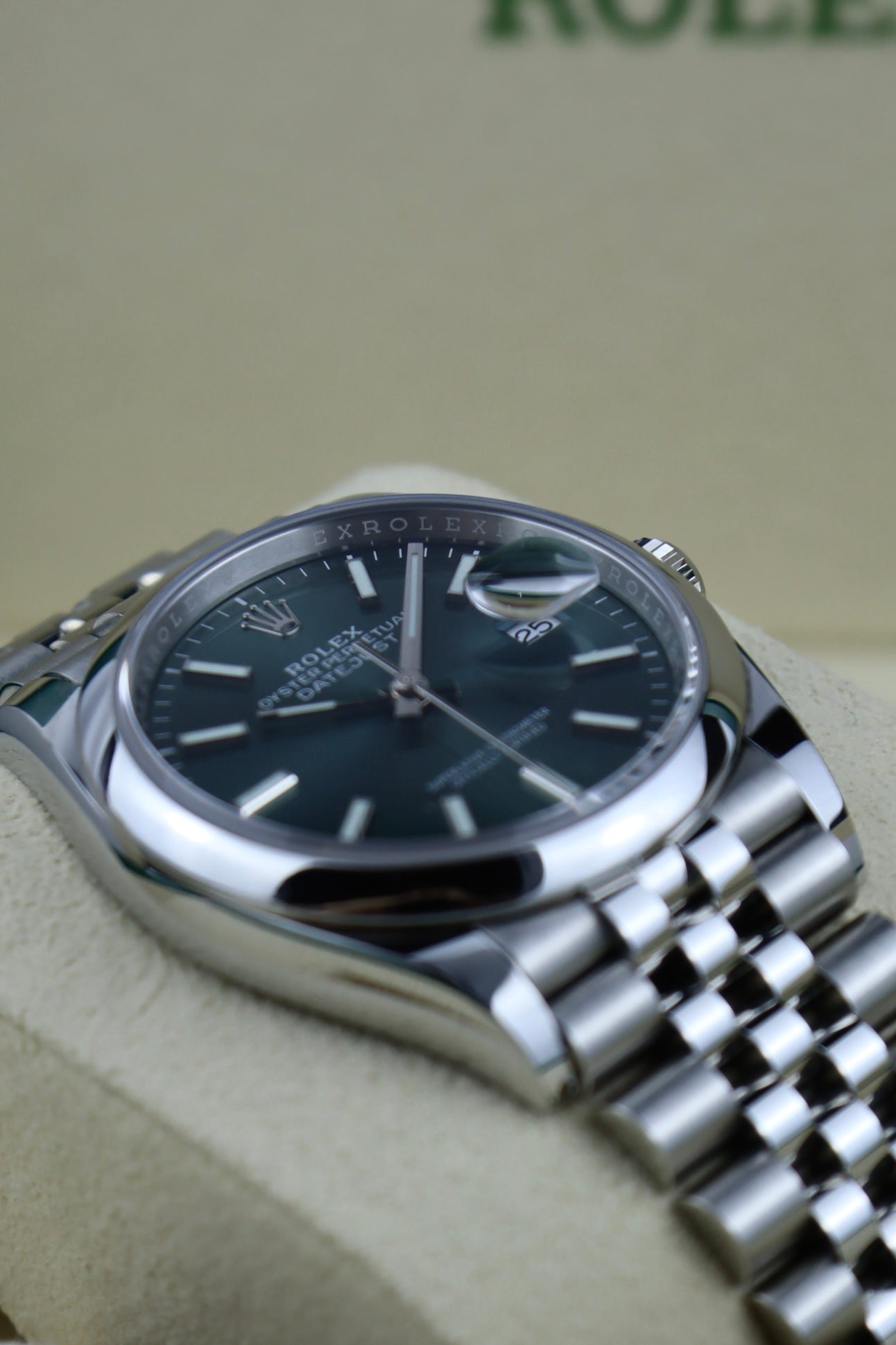 2023 Rolex Datejust 36 126200 Mint Green